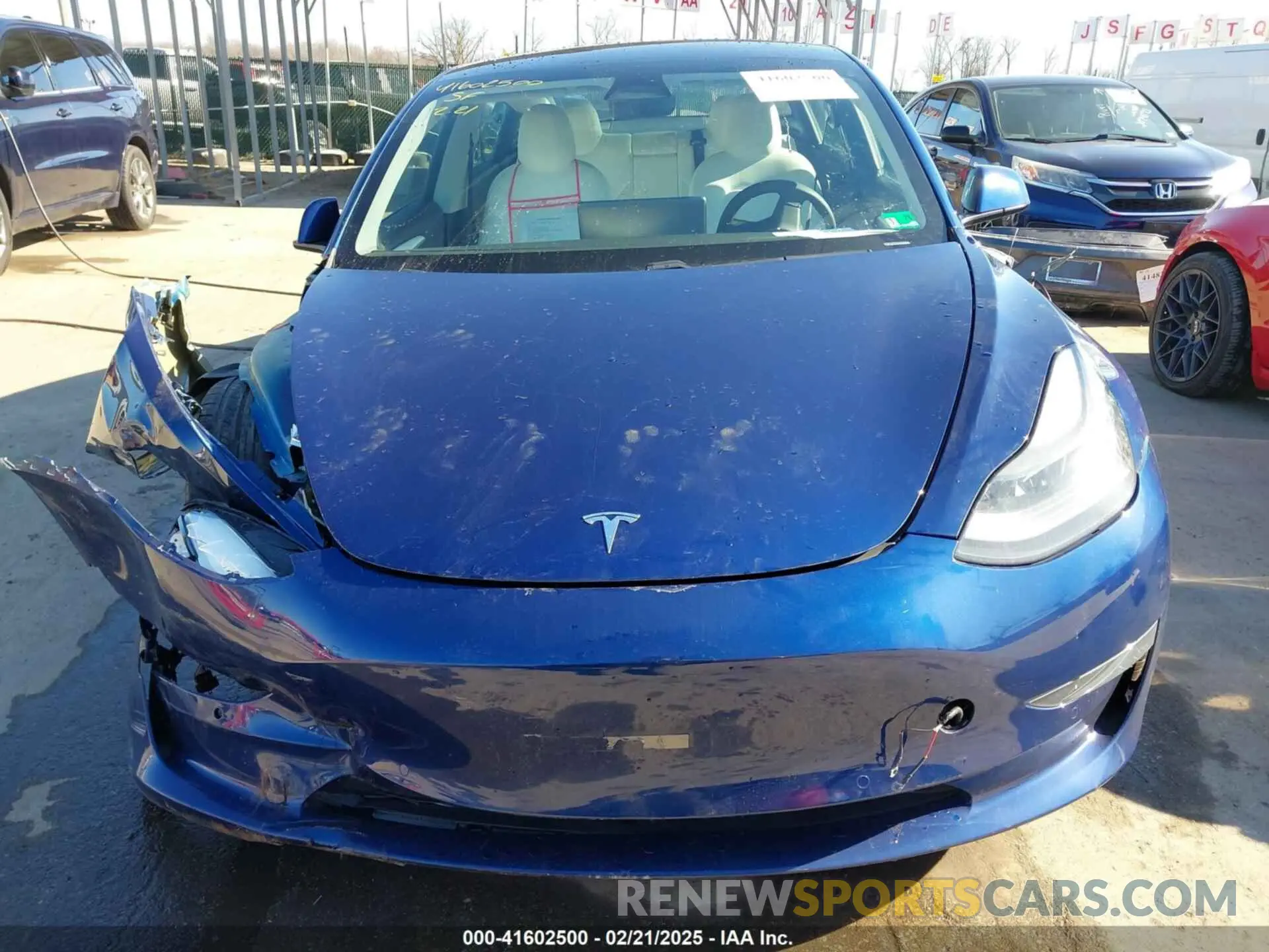 11 Photograph of a damaged car 5YJ3E1EA9MF978705 TESLA MODEL 3 2021