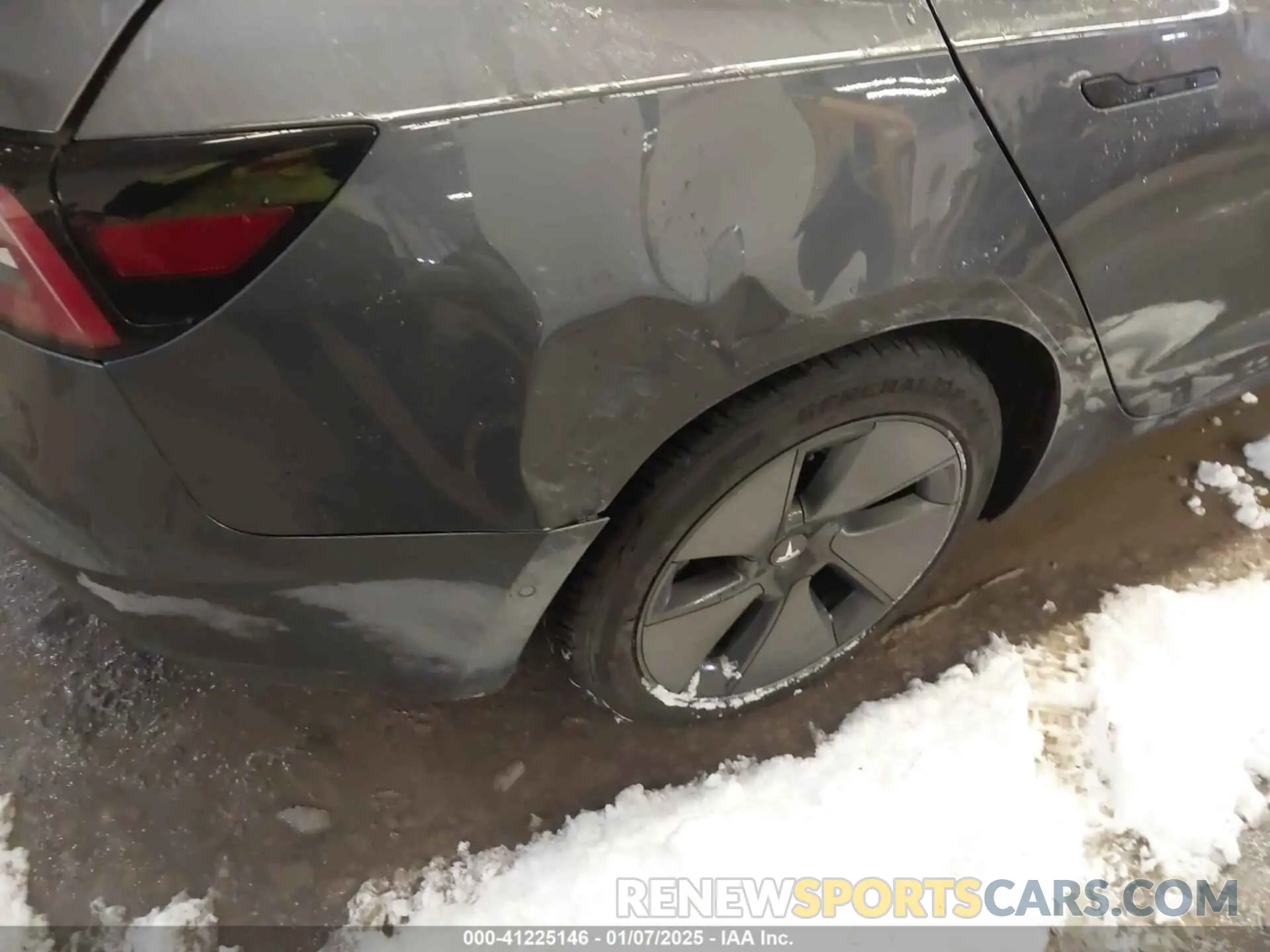 22 Photograph of a damaged car 5YJ3E1EA9MF991454 TESLA MODEL 3 2021