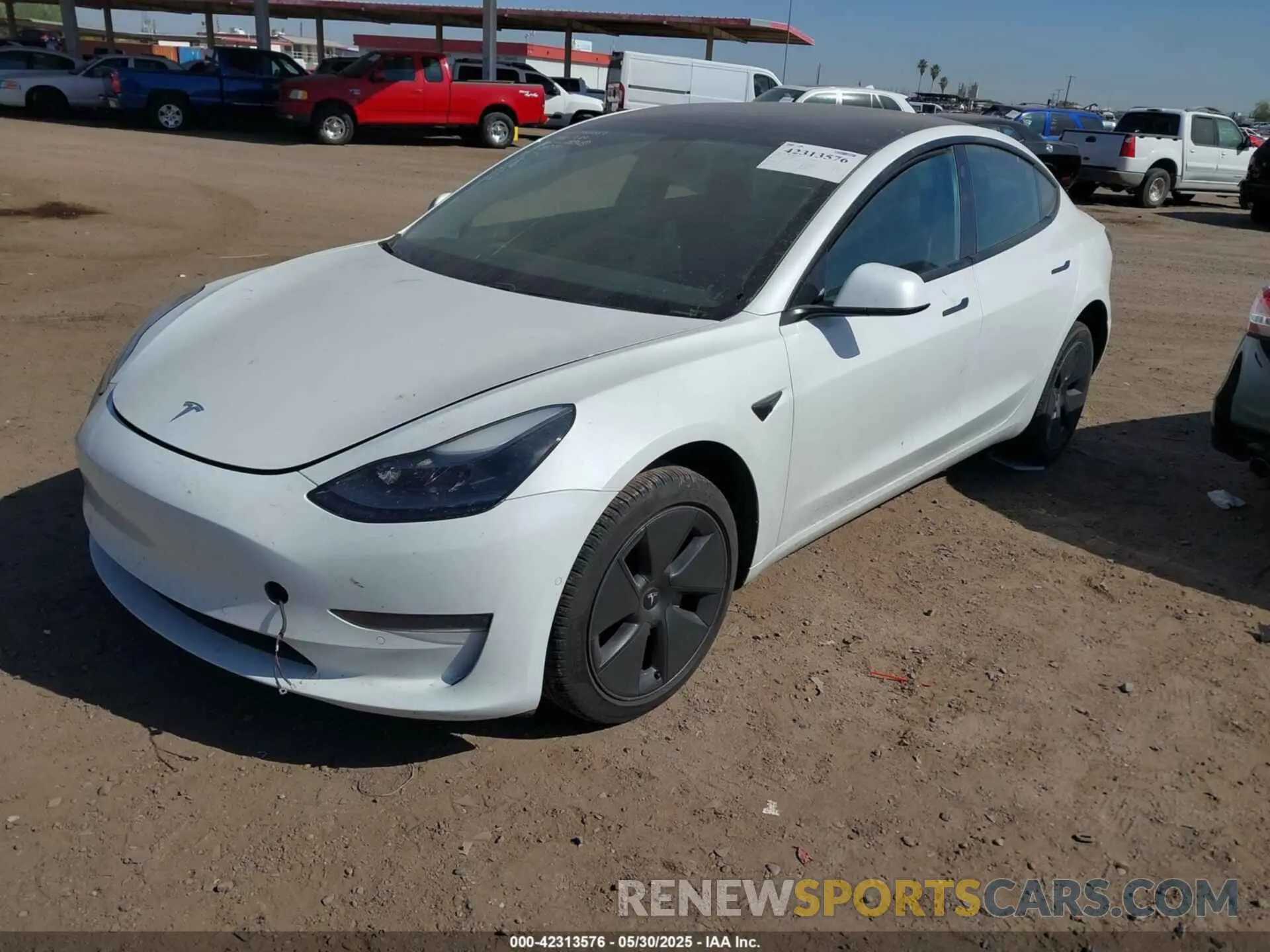 2 Фотография поврежденного автомобиля 5YJ3E1EA9MF994855 TESLA MODEL 3 2021