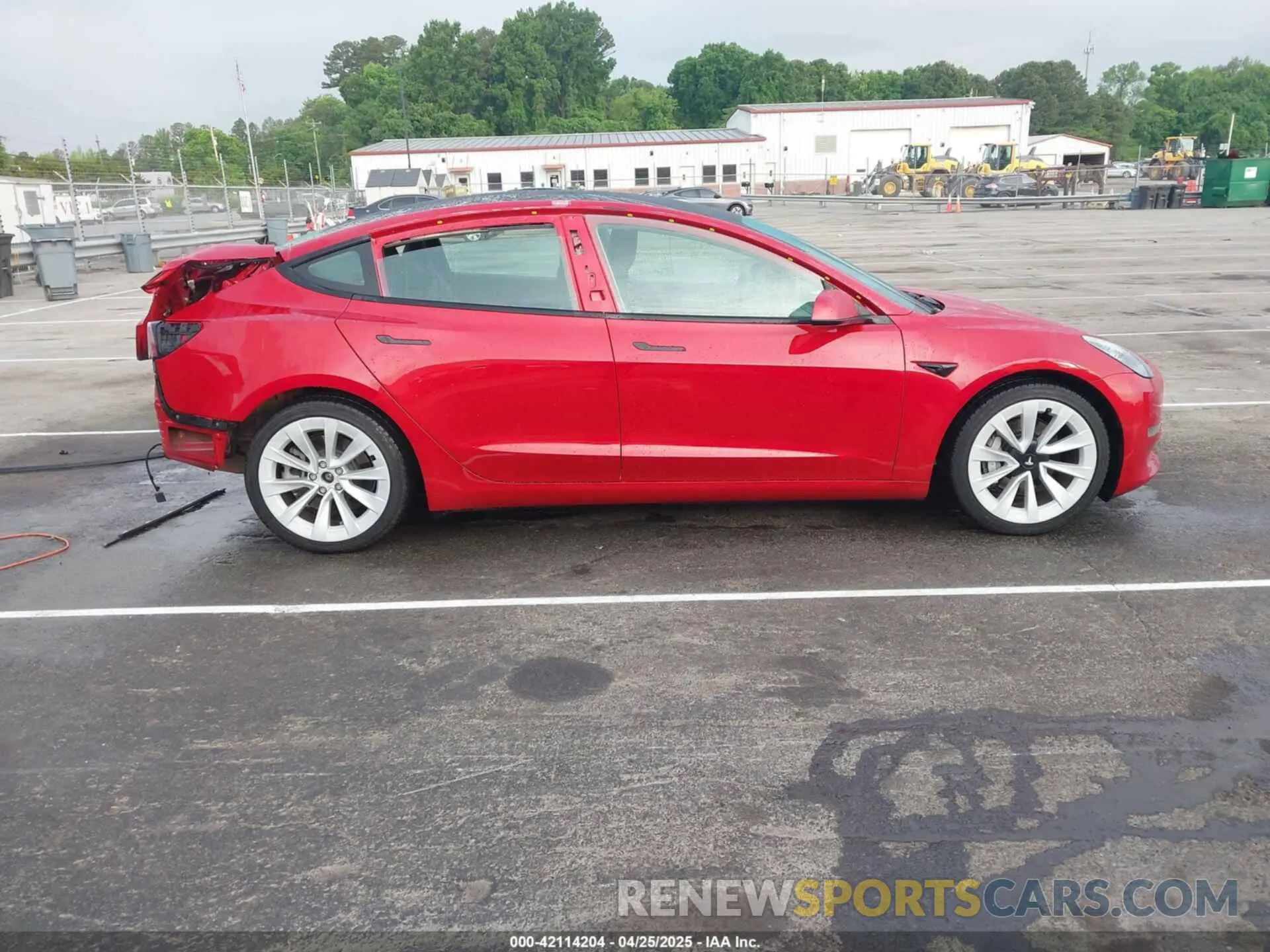 14 Фотография поврежденного автомобиля 5YJ3E1EAXMF017773 TESLA MODEL 3 2021