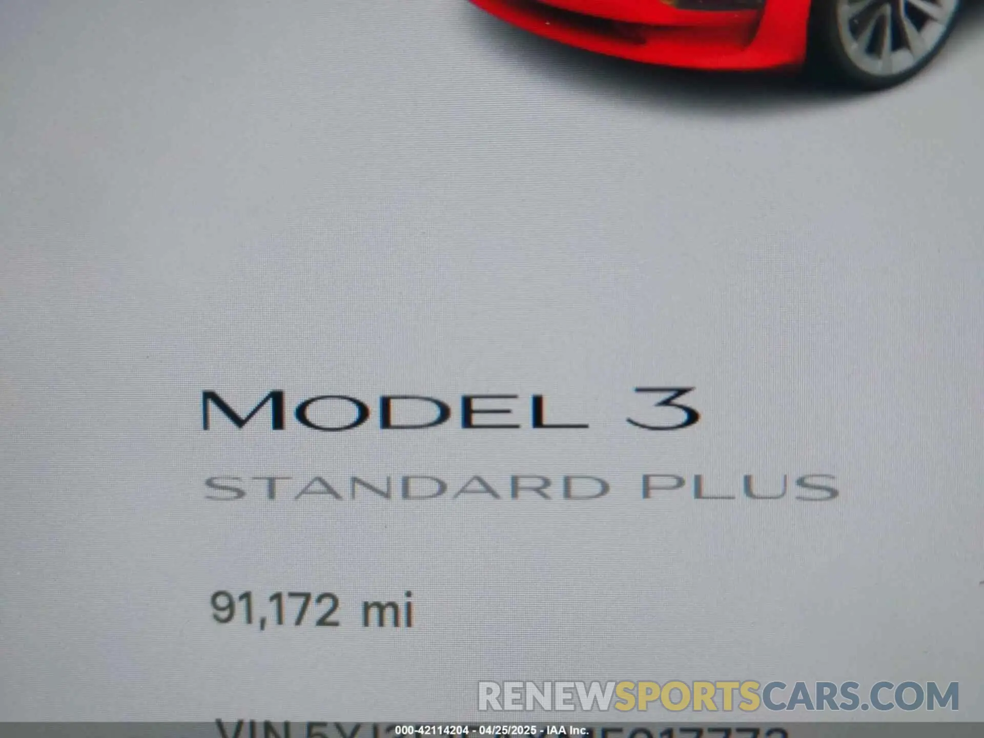 16 Фотография поврежденного автомобиля 5YJ3E1EAXMF017773 TESLA MODEL 3 2021