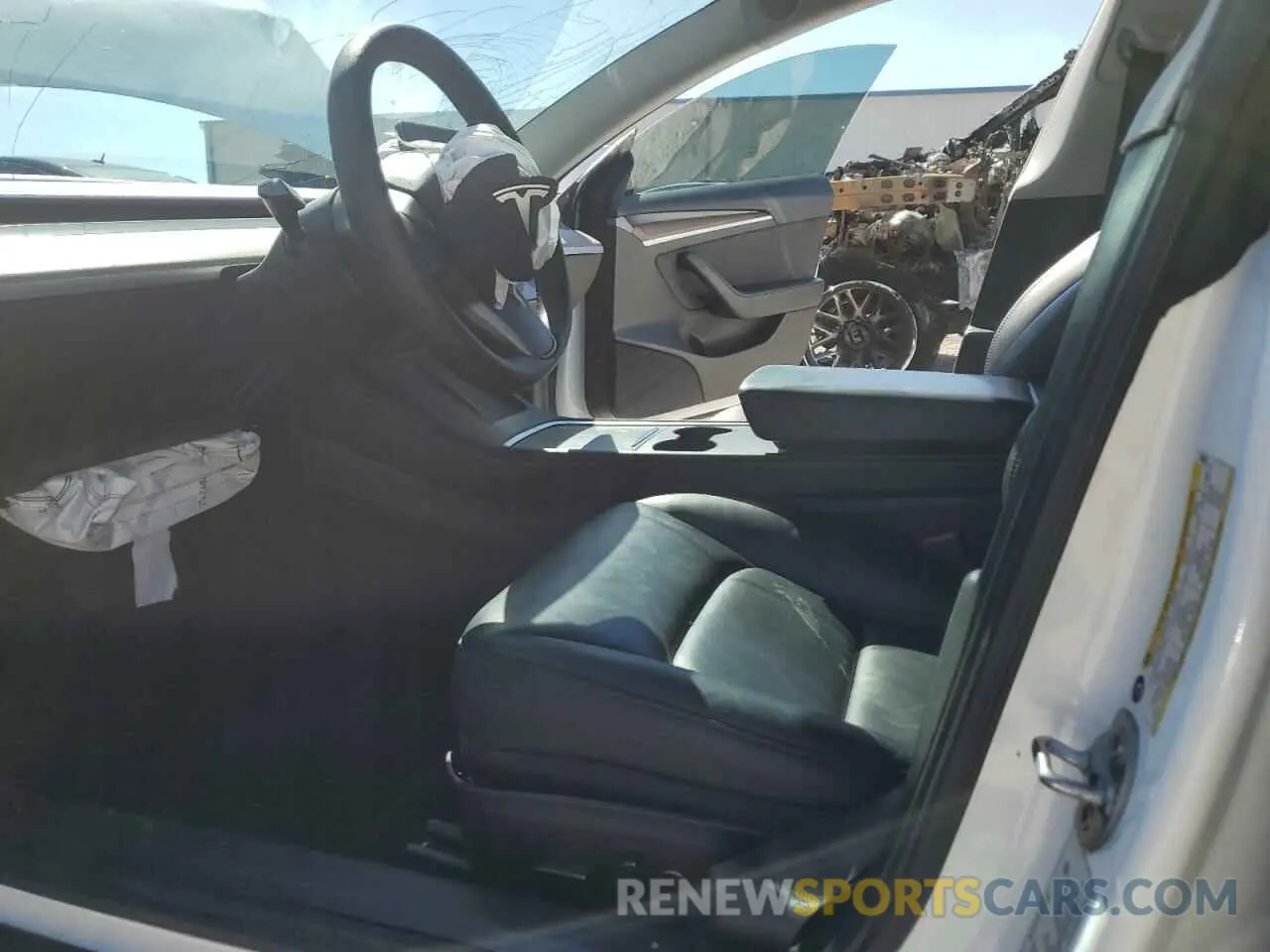 7 Photograph of a damaged car 5YJ3E1EAXMF030393 TESLA MODEL 3 2021