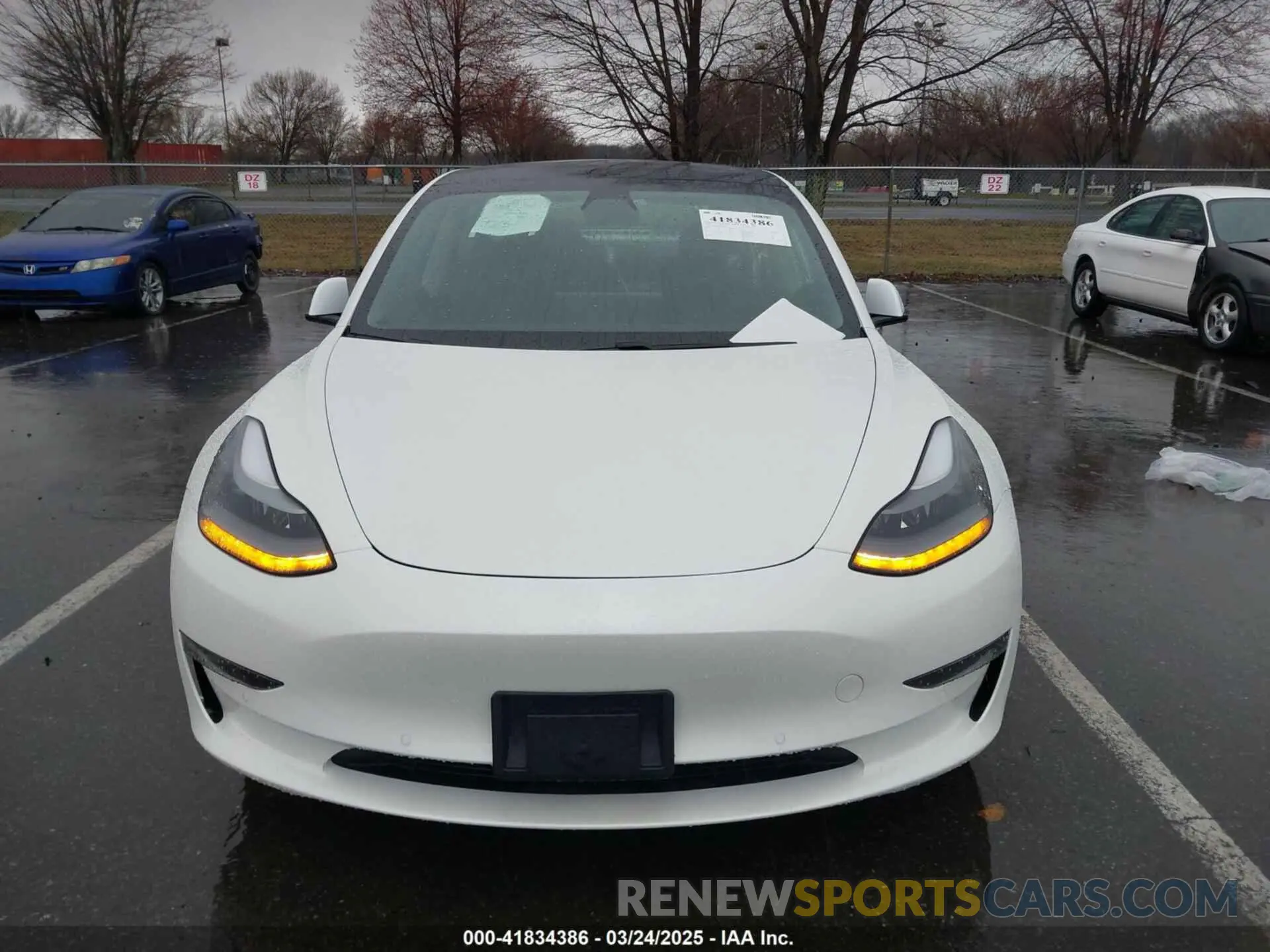 11 Фотография поврежденного автомобиля 5YJ3E1EAXMF052765 TESLA MODEL 3 2021