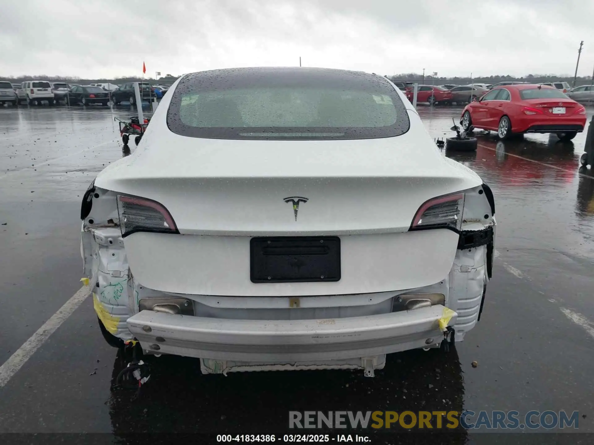 15 Фотография поврежденного автомобиля 5YJ3E1EAXMF052765 TESLA MODEL 3 2021