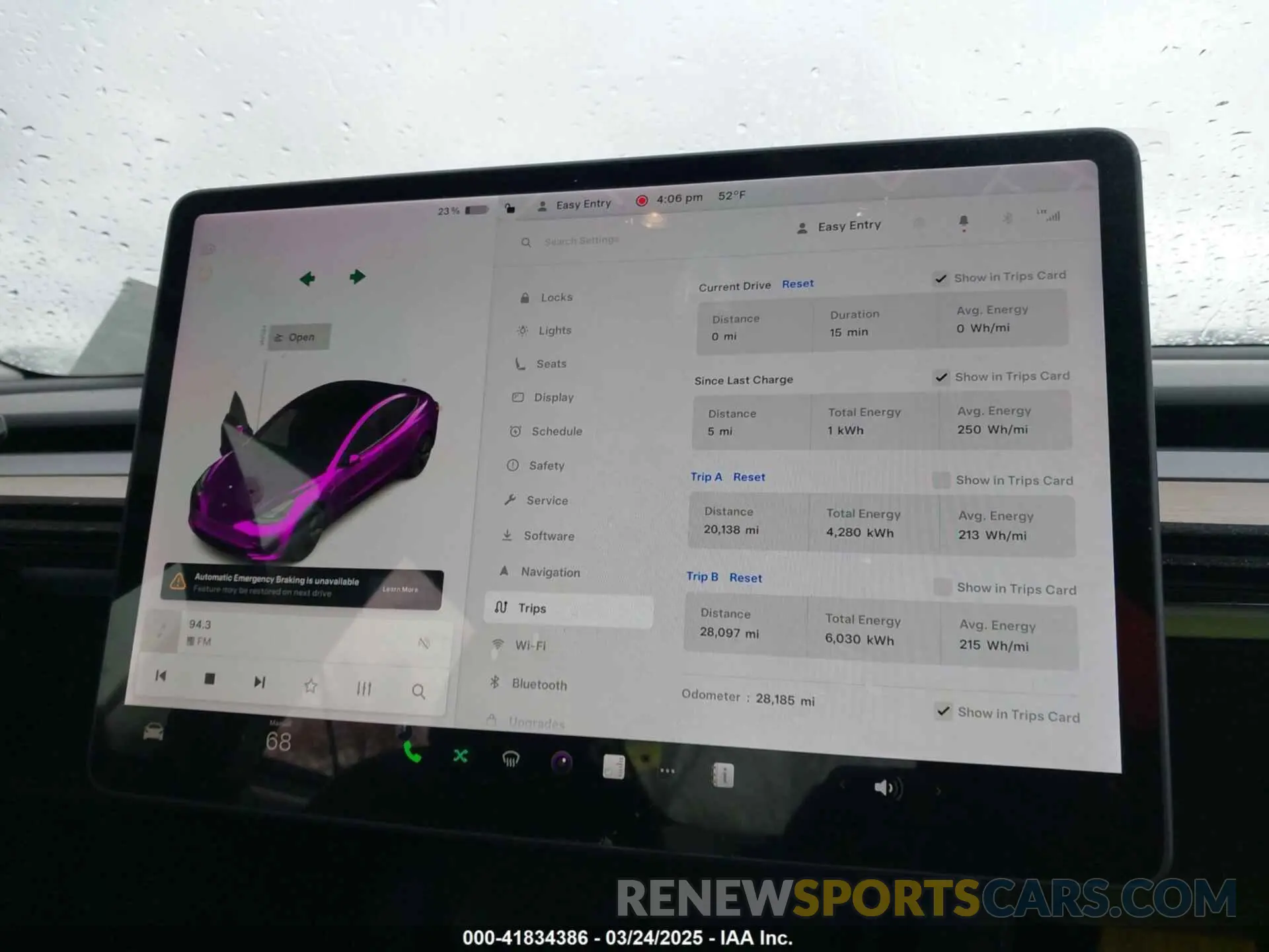 17 Фотография поврежденного автомобиля 5YJ3E1EAXMF052765 TESLA MODEL 3 2021