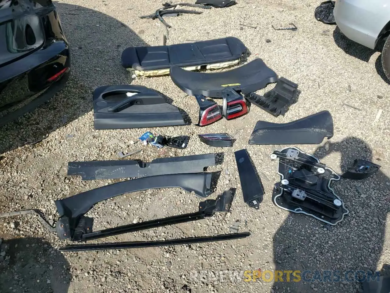 12 Photograph of a damaged car 5YJ3E1EAXMF056864 TESLA MODEL 3 2021