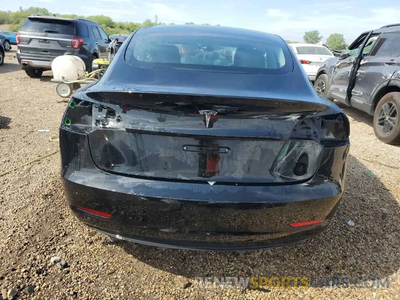 6 Photograph of a damaged car 5YJ3E1EAXMF056864 TESLA MODEL 3 2021