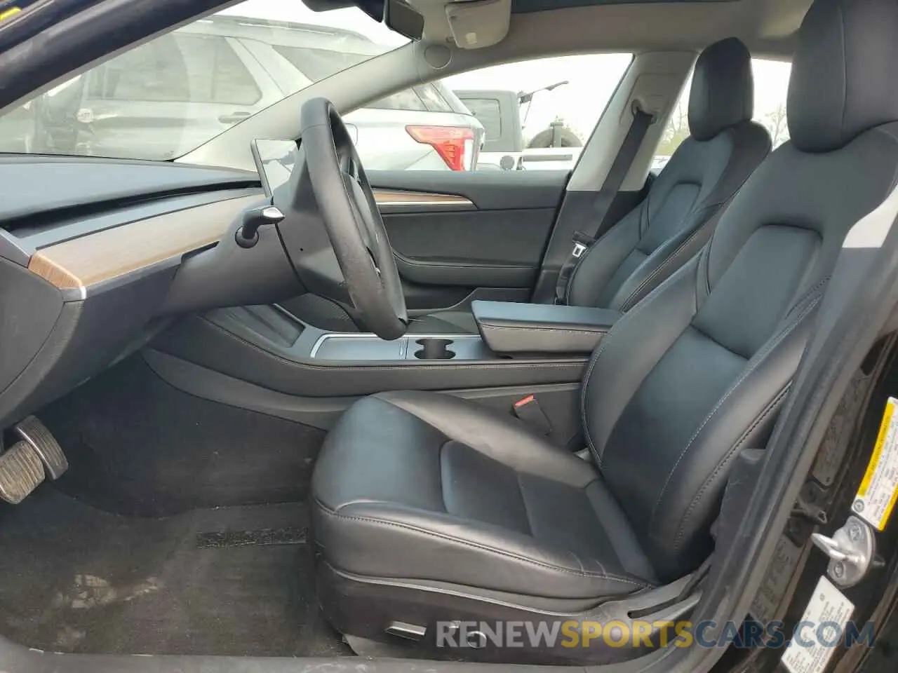 7 Photograph of a damaged car 5YJ3E1EAXMF056864 TESLA MODEL 3 2021