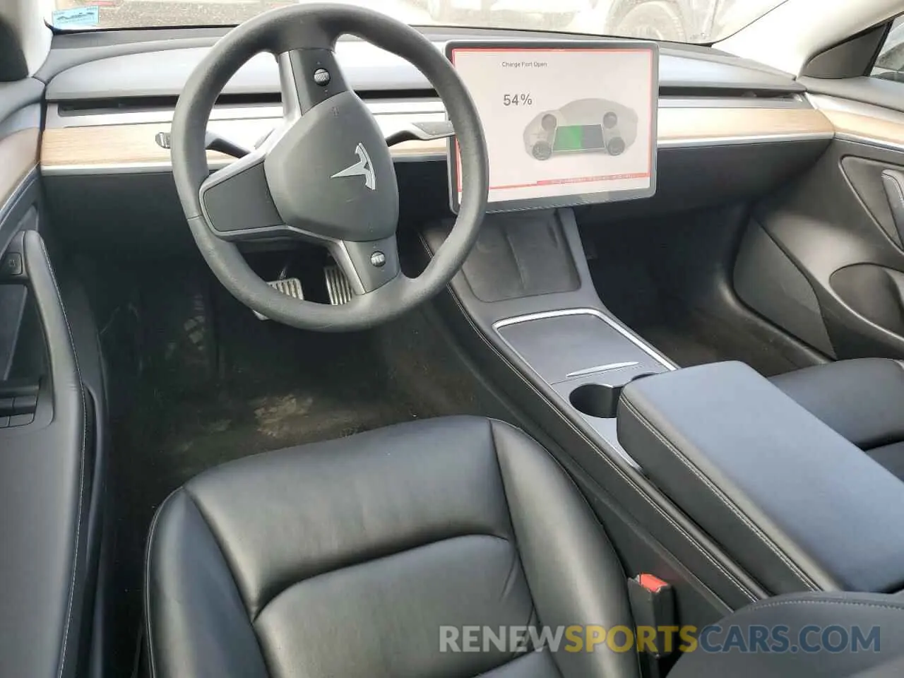 8 Photograph of a damaged car 5YJ3E1EAXMF056864 TESLA MODEL 3 2021