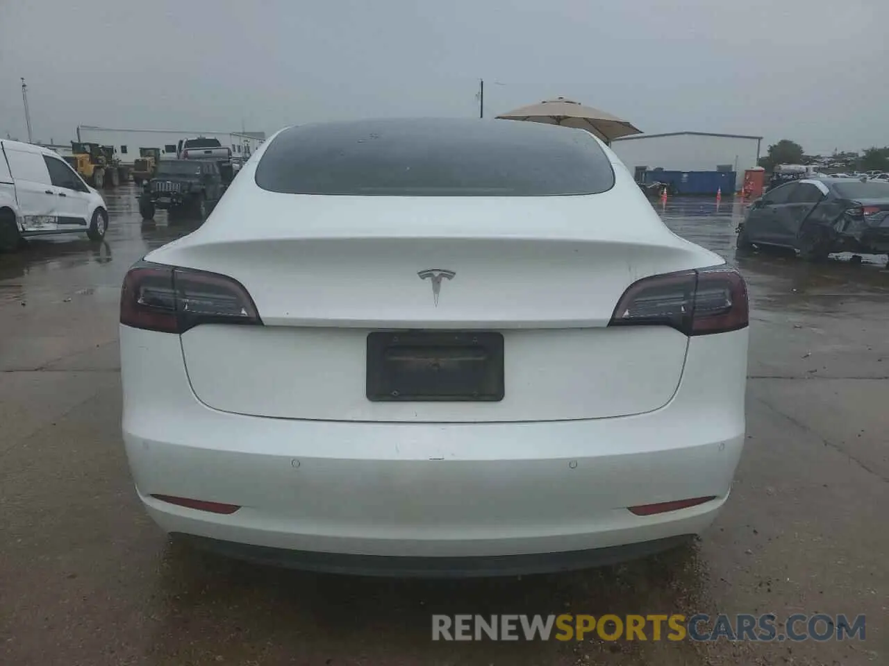 6 Photograph of a damaged car 5YJ3E1EAXMF057867 TESLA MODEL 3 2021
