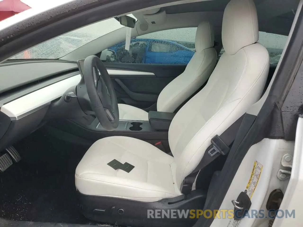7 Photograph of a damaged car 5YJ3E1EAXMF057867 TESLA MODEL 3 2021