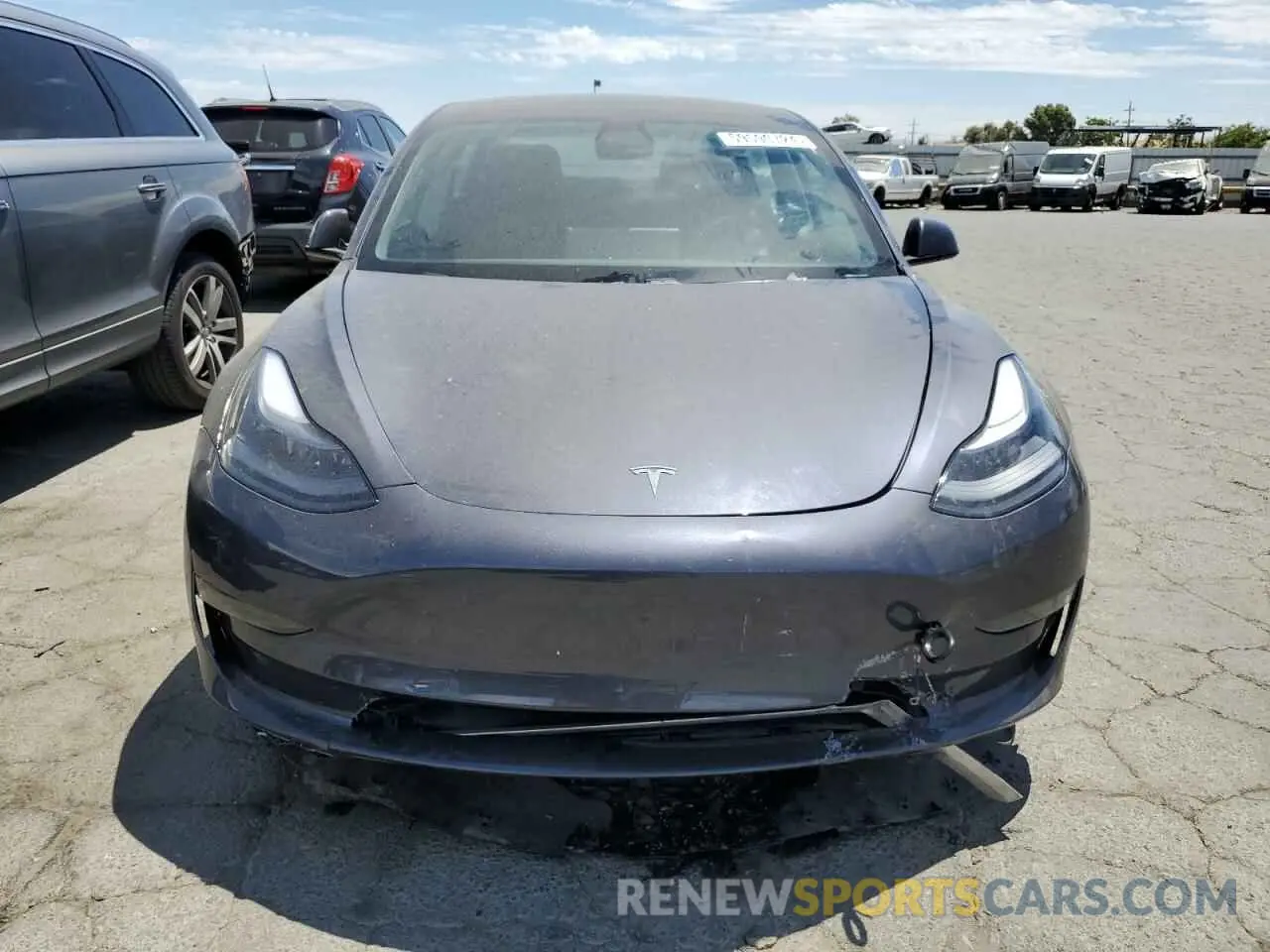 5 Фотография поврежденного автомобиля 5YJ3E1EAXMF076516 TESLA MODEL 3 2021