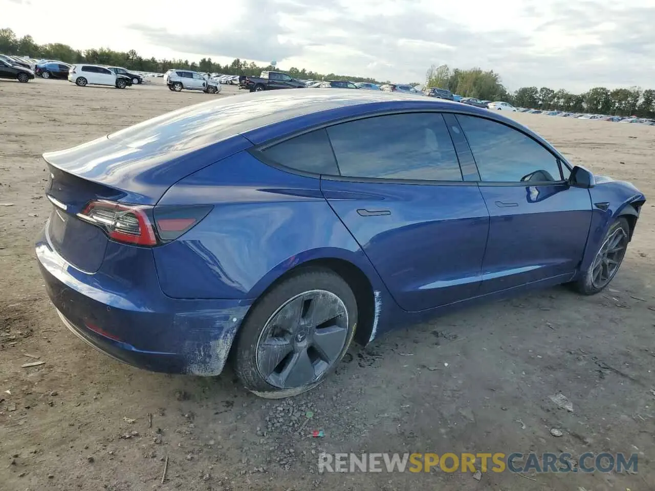3 Фотография поврежденного автомобиля 5YJ3E1EAXMF082641 TESLA MODEL 3 2021