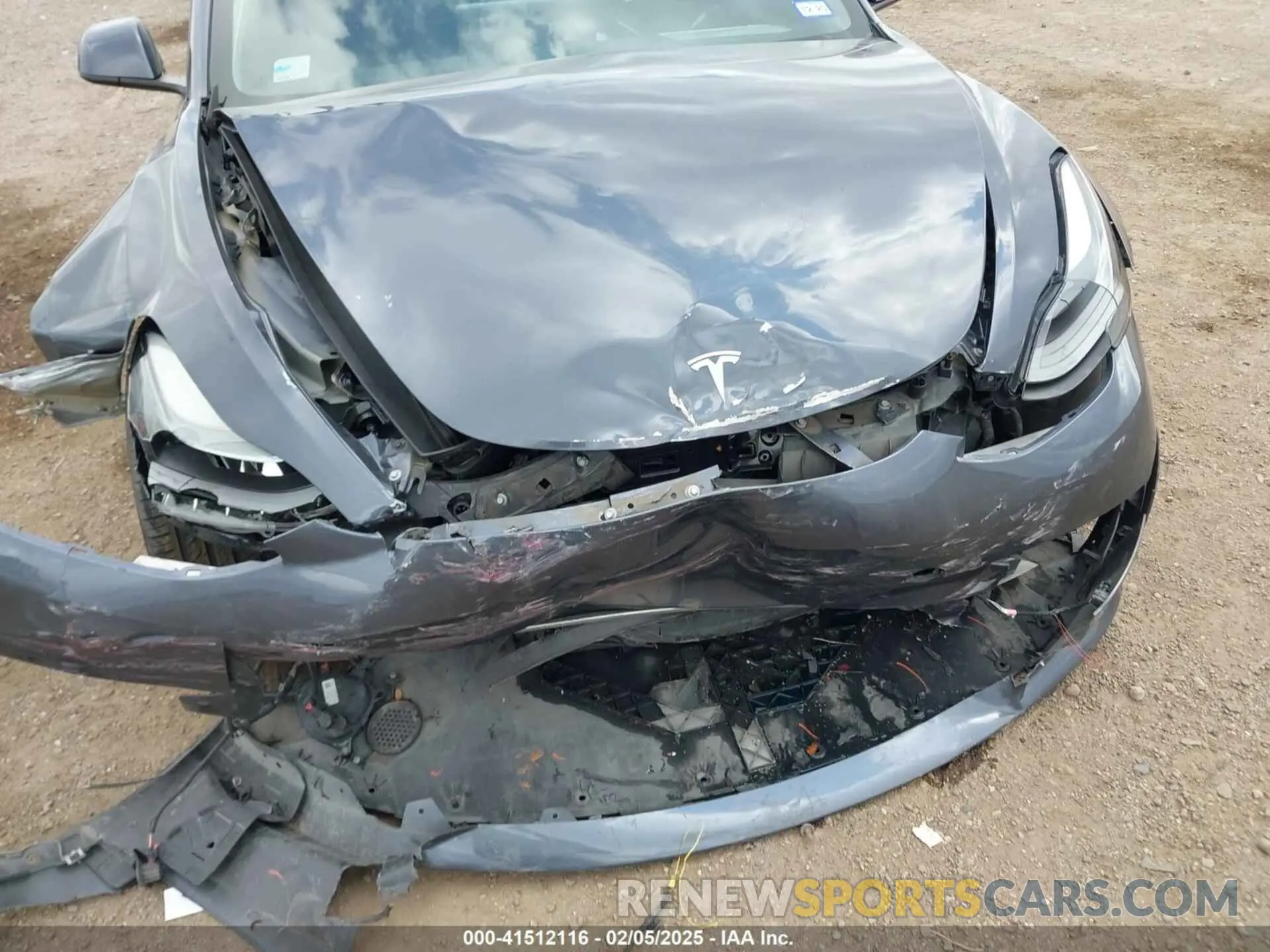 6 Photograph of a damaged car 5YJ3E1EAXMF093848 TESLA MODEL 3 2021