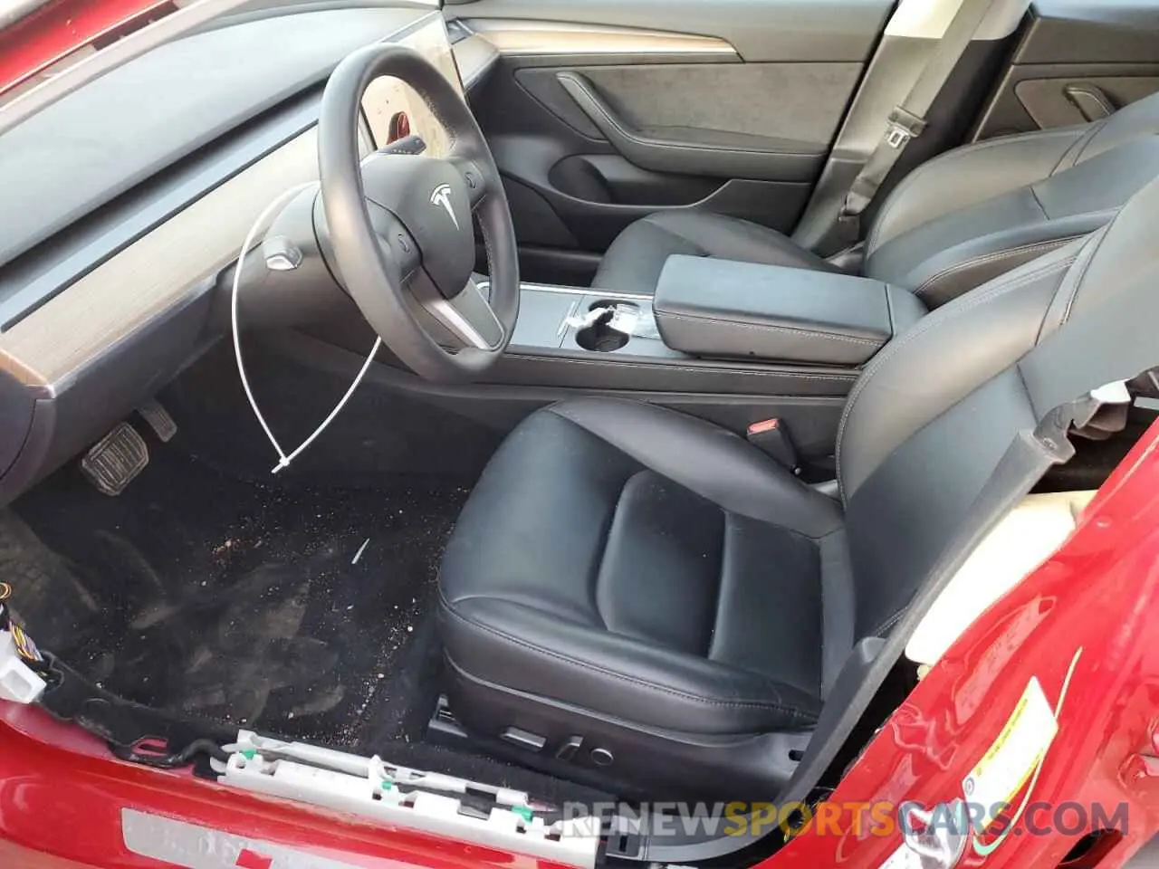 7 Photograph of a damaged car 5YJ3E1EAXMF094935 TESLA MODEL 3 2021