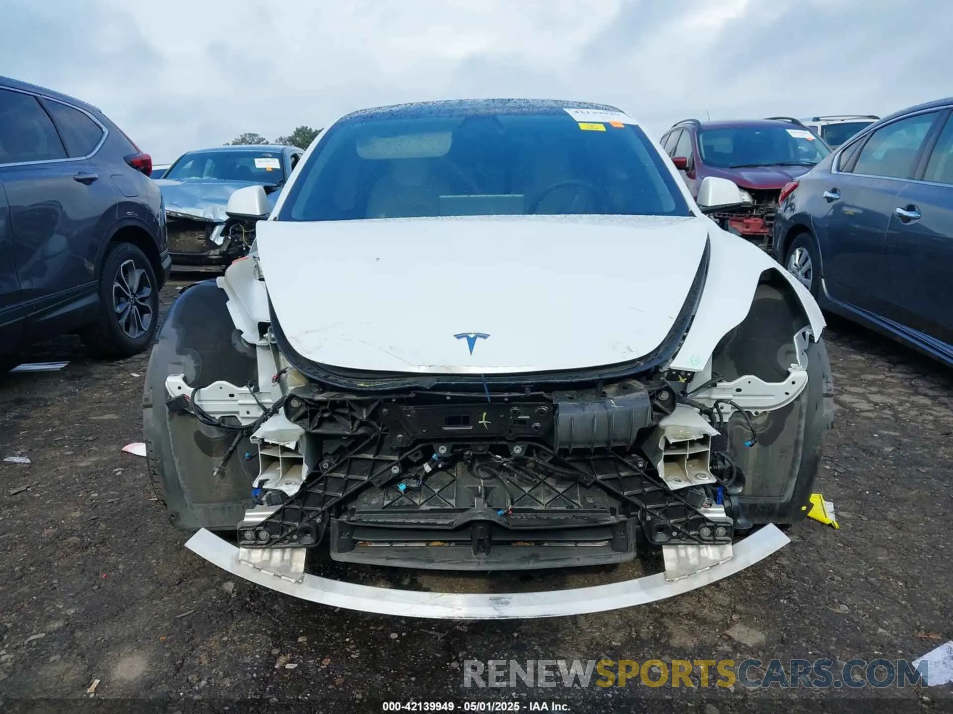 13 Photograph of a damaged car 5YJ3E1EAXMF099245 TESLA MODEL 3 2021