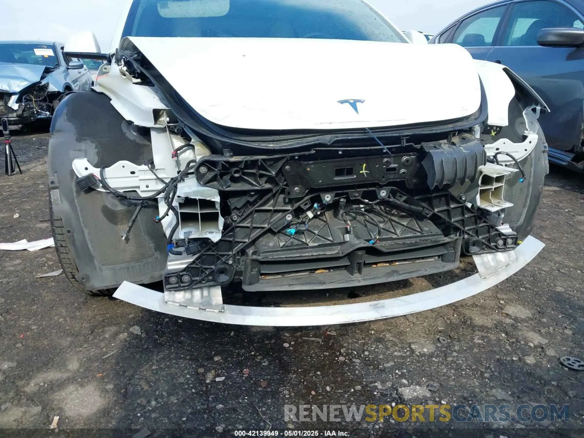 6 Photograph of a damaged car 5YJ3E1EAXMF099245 TESLA MODEL 3 2021