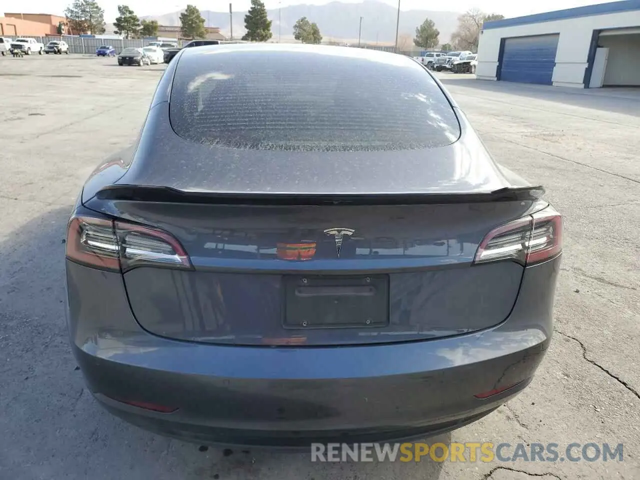 6 Photograph of a damaged car 5YJ3E1EAXMF852191 TESLA MODEL 3 2021