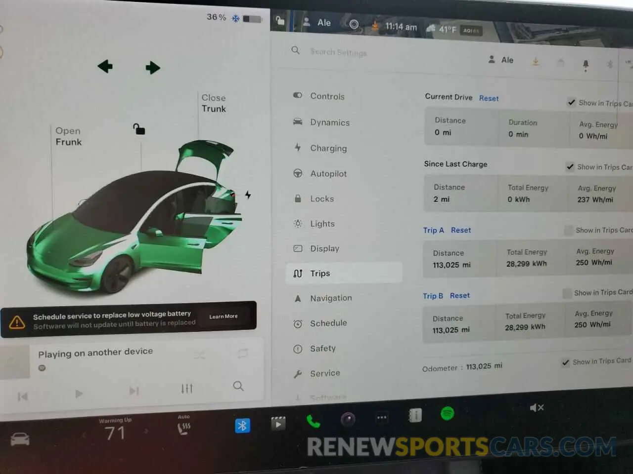 9 Фотография поврежденного автомобиля 5YJ3E1EAXMF853650 TESLA MODEL 3 2021