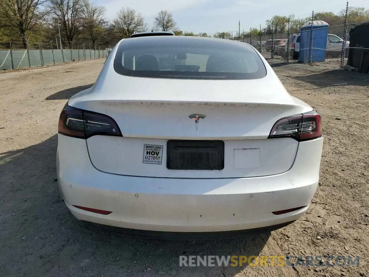 6 Photograph of a damaged car 5YJ3E1EAXMF870285 TESLA MODEL 3 2021