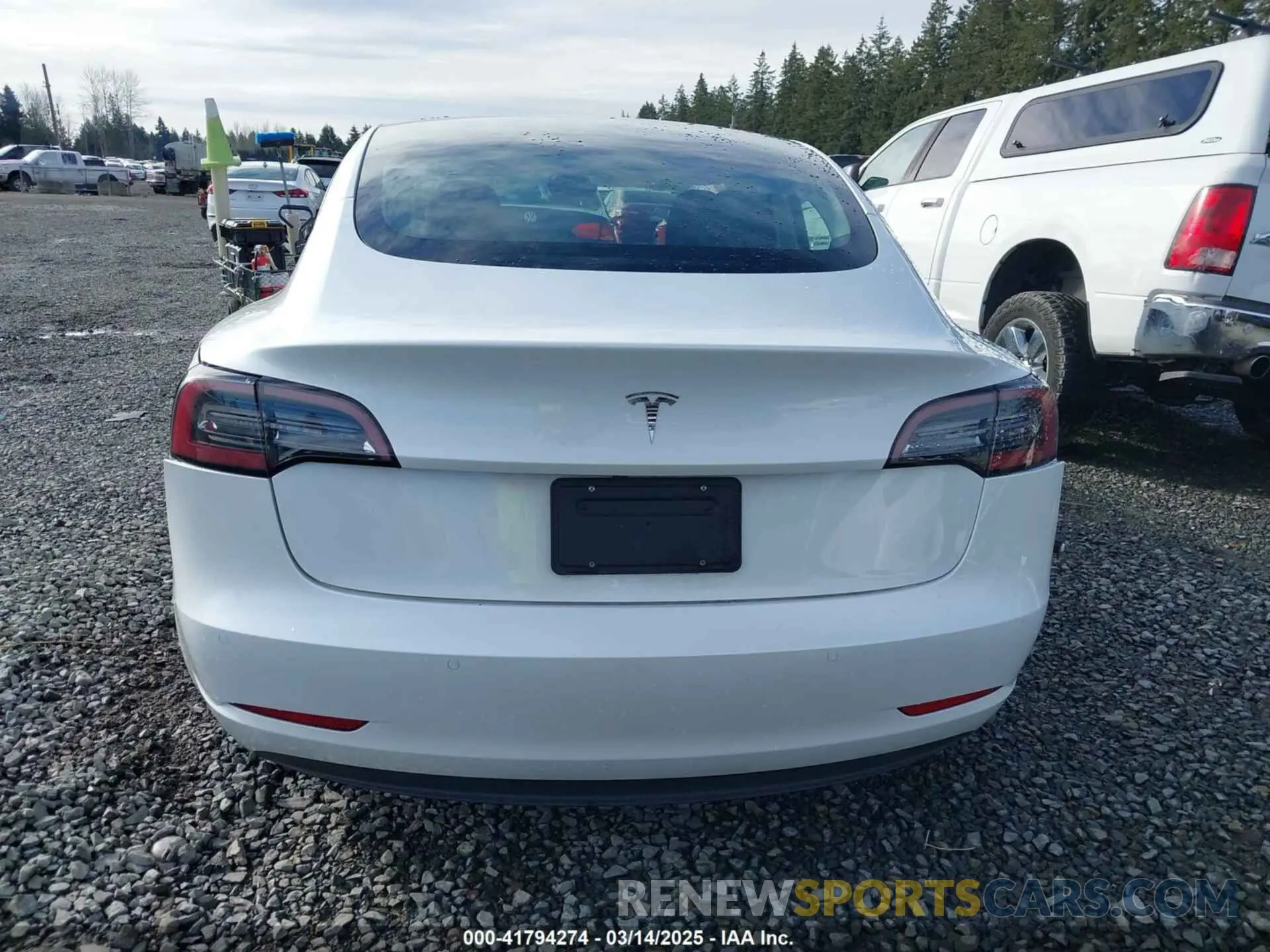 16 Фотография поврежденного автомобиля 5YJ3E1EAXMF871730 TESLA MODEL 3 2021