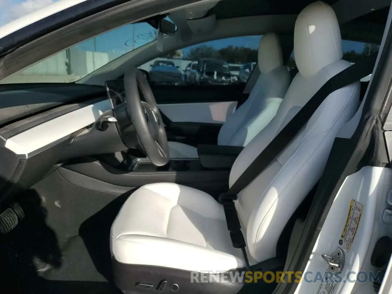 7 Photograph of a damaged car 5YJ3E1EAXMF921669 TESLA MODEL 3 2021