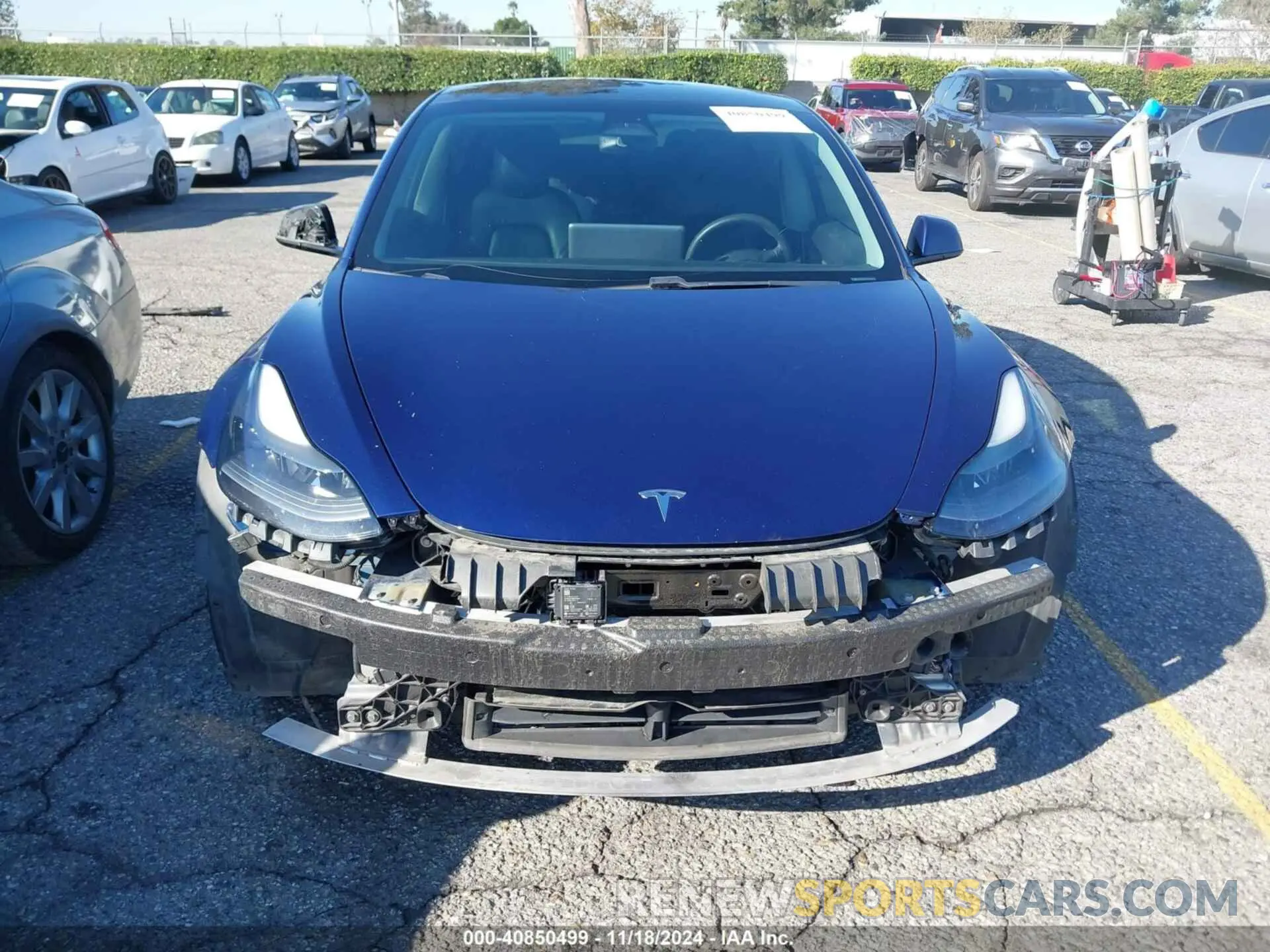 13 Photograph of a damaged car 5YJ3E1EAXMF930369 TESLA MODEL 3 2021