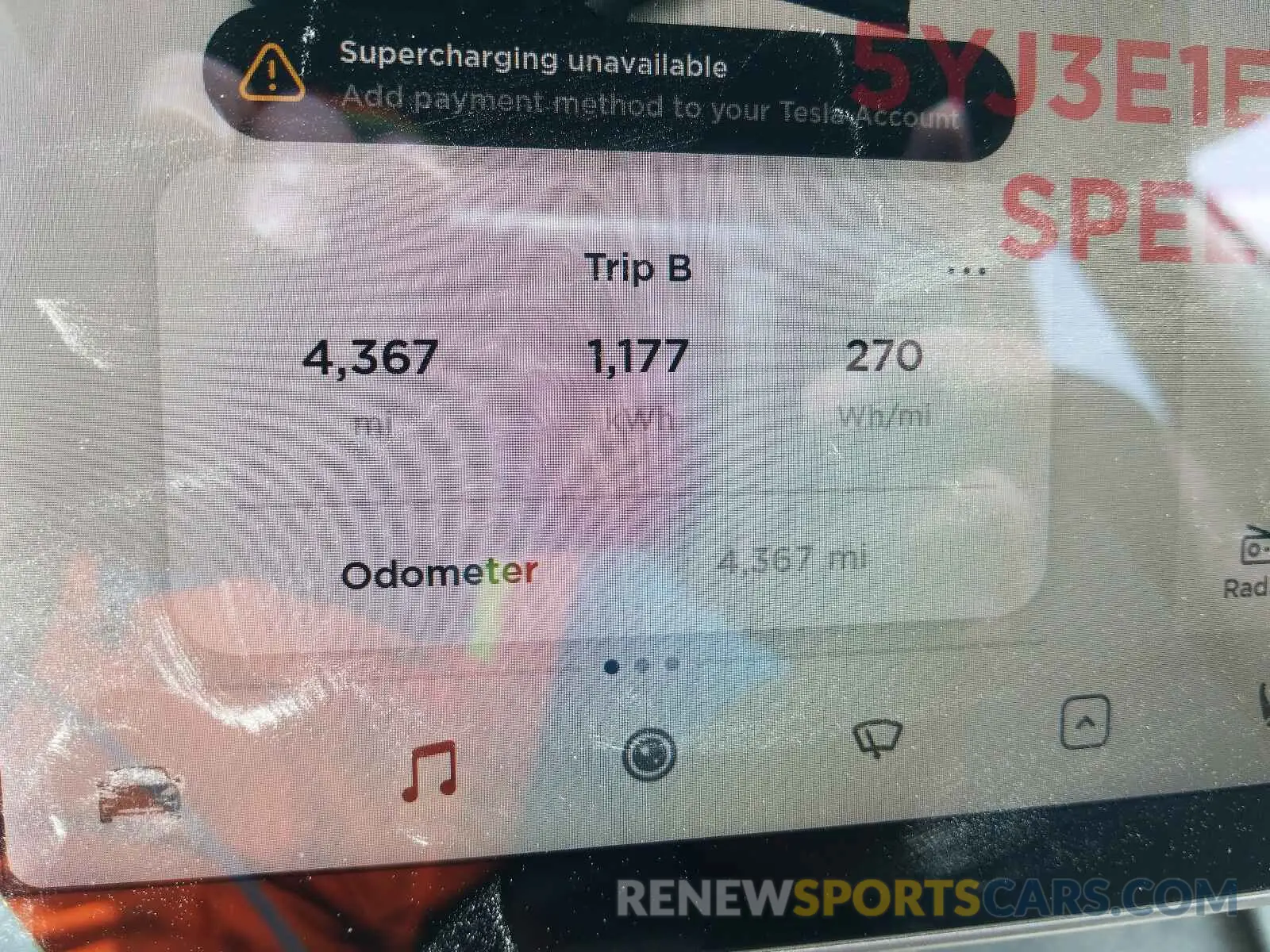 8 Photograph of a damaged car 5YJ3E1EAXMF961461 TESLA MODEL 3 2021