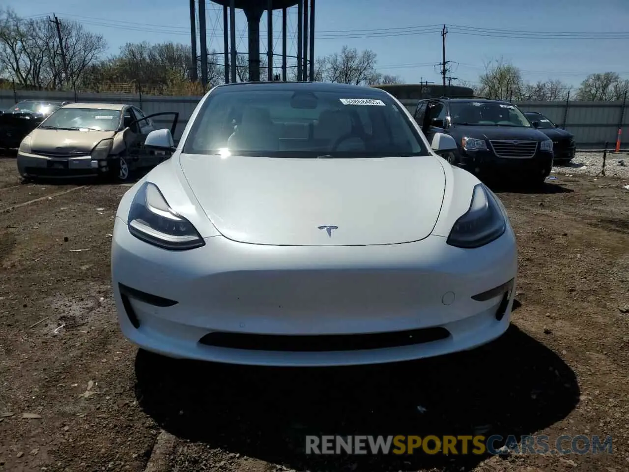 5 Photograph of a damaged car 5YJ3E1EAXMF977983 TESLA MODEL 3 2021