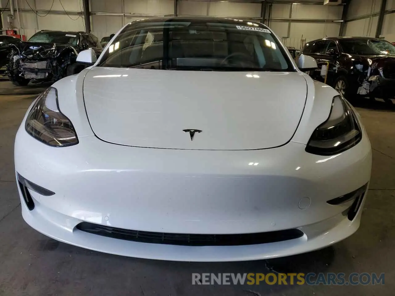 5 Photograph of a damaged car 5YJ3E1EAXMF991558 TESLA MODEL 3 2021
