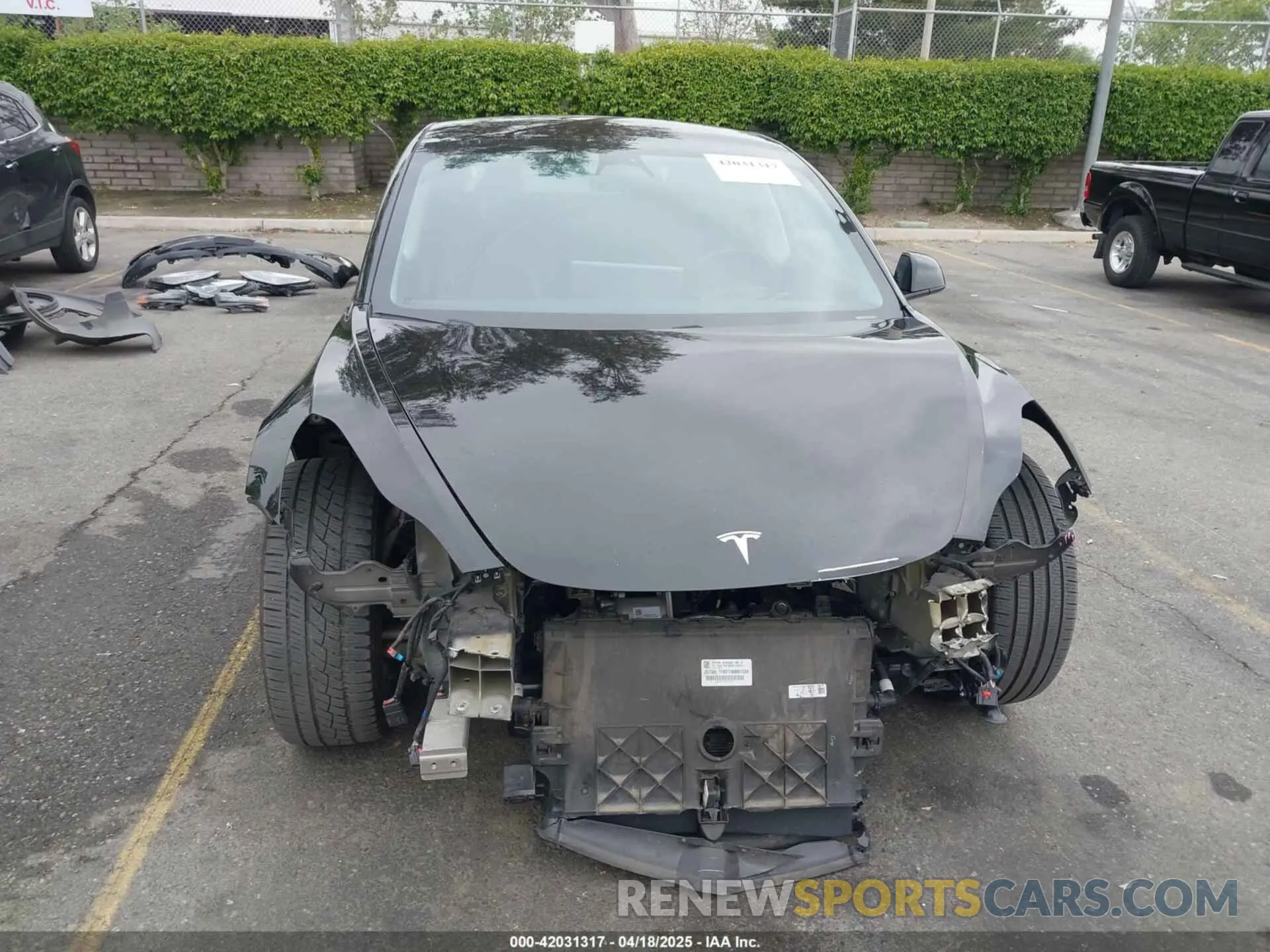 13 Photograph of a damaged car 5YJ3E1EAXMF997084 TESLA MODEL 3 2021