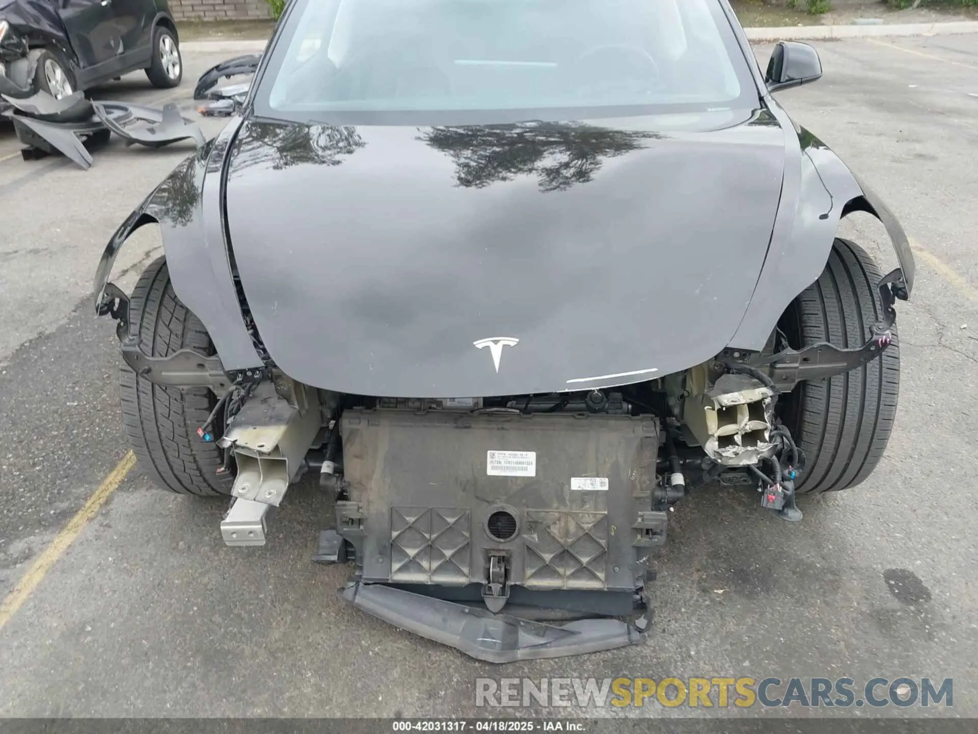 6 Photograph of a damaged car 5YJ3E1EAXMF997084 TESLA MODEL 3 2021