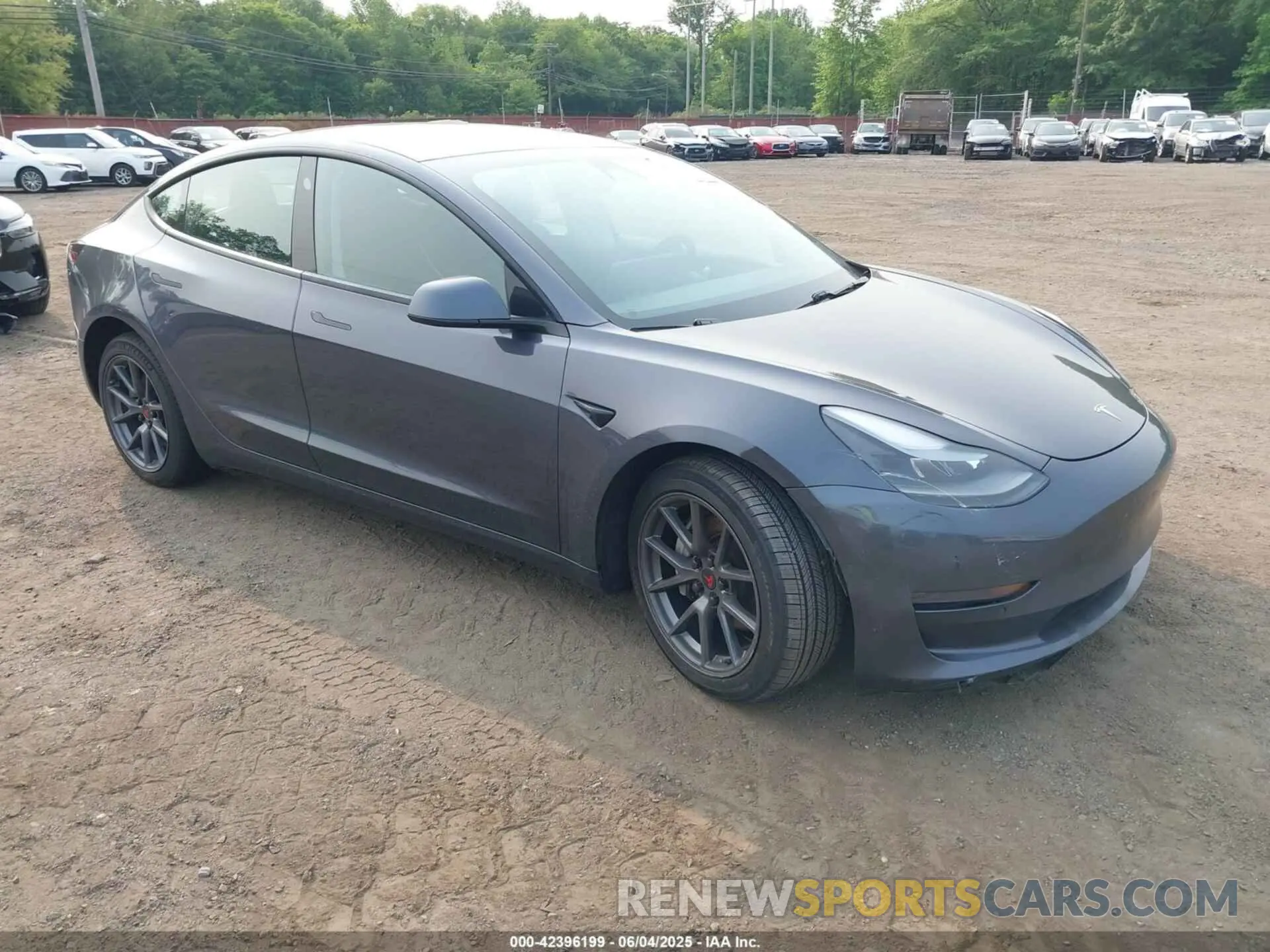 1 Фотография поврежденного автомобиля 5YJ3E1EB0MF036423 TESLA MODEL 3 2021