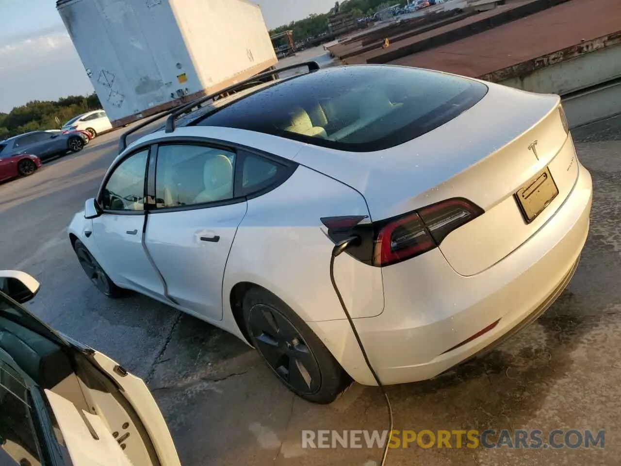 2 Фотография поврежденного автомобиля 5YJ3E1EB0MF036471 TESLA MODEL 3 2021