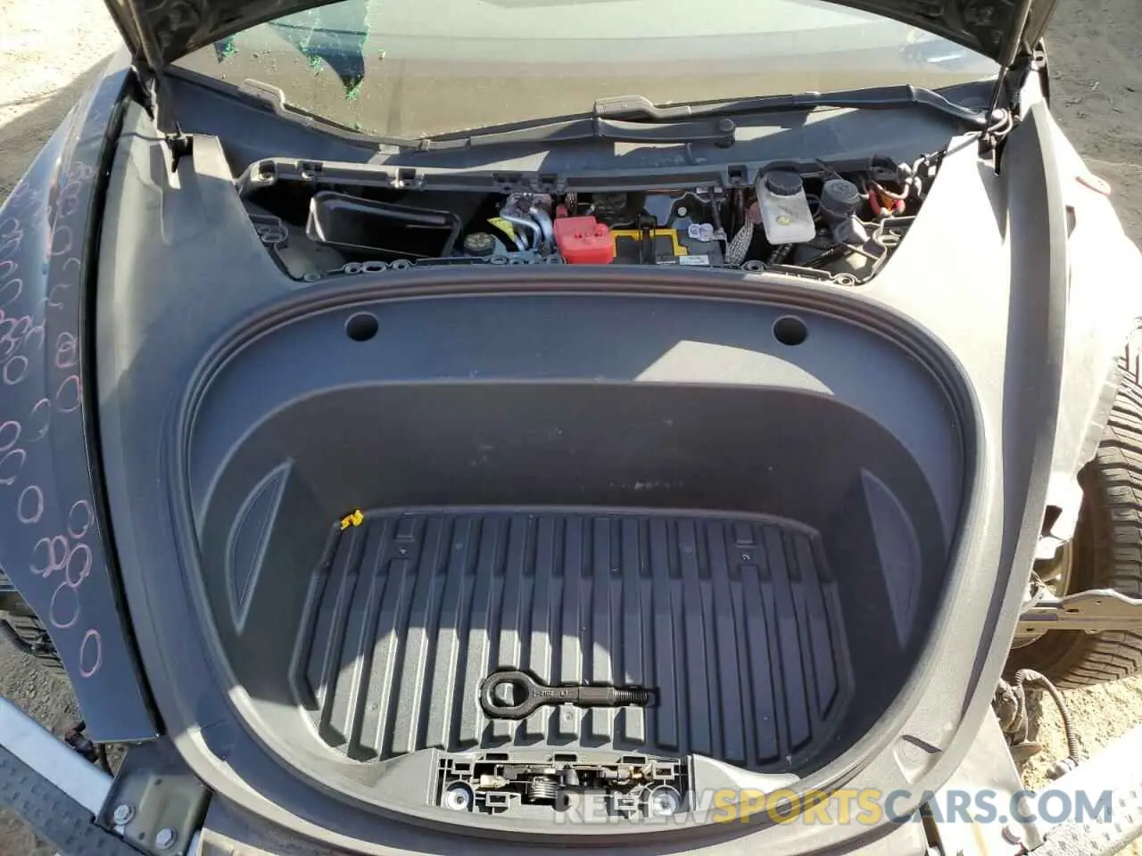 11 Photograph of a damaged car 5YJ3E1EB0MF044957 TESLA MODEL 3 2021