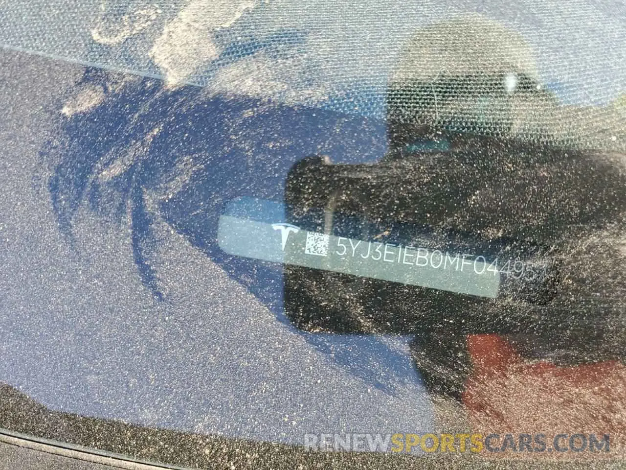 12 Photograph of a damaged car 5YJ3E1EB0MF044957 TESLA MODEL 3 2021