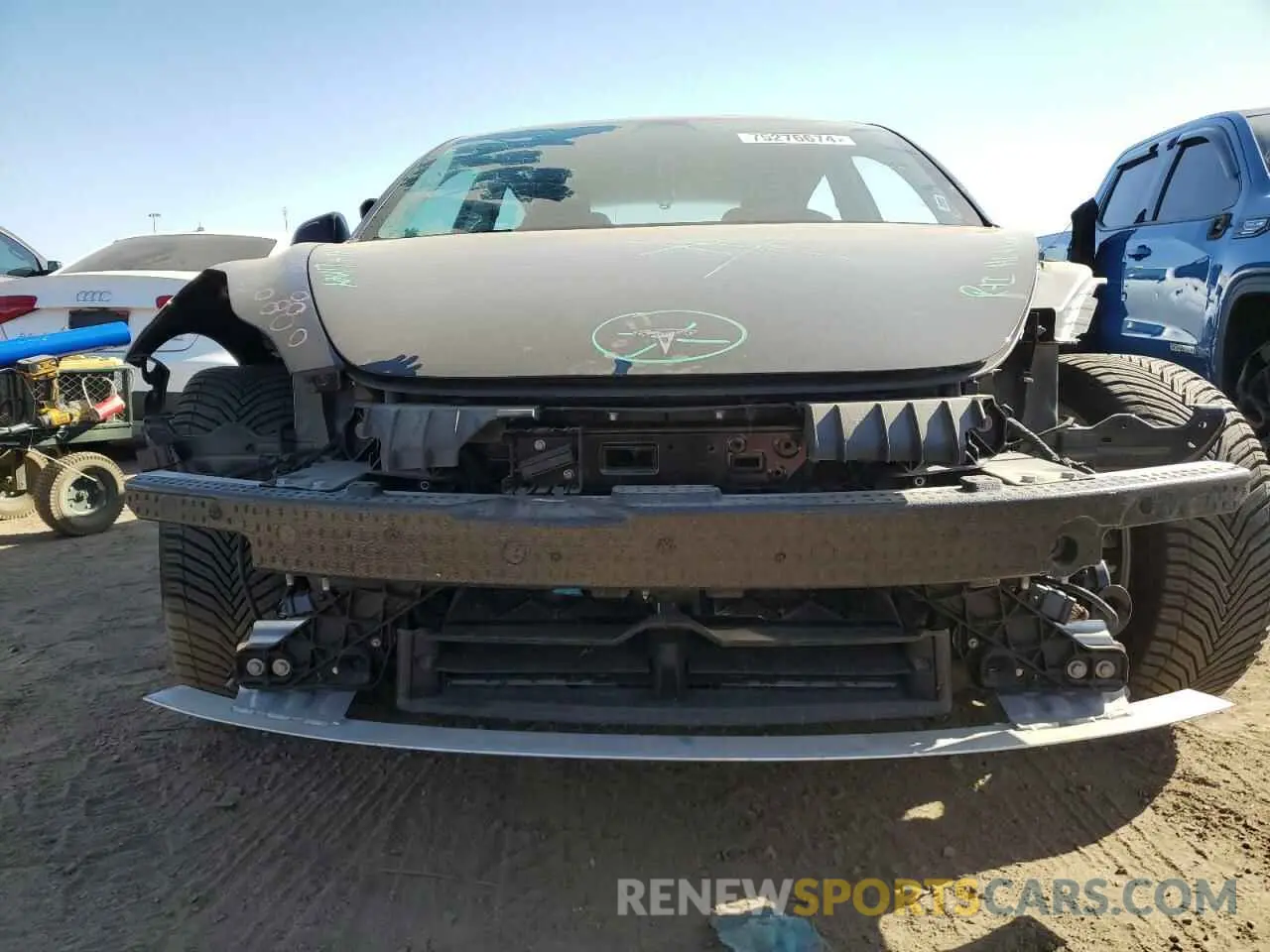 5 Photograph of a damaged car 5YJ3E1EB0MF044957 TESLA MODEL 3 2021