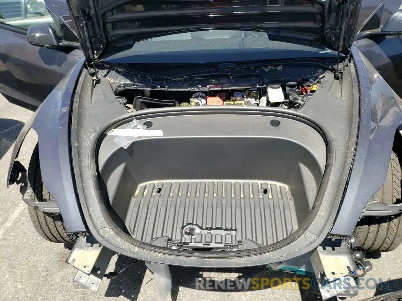 7 Photograph of a damaged car 5YJ3E1EB0MF054677 TESLA MODEL 3 2021