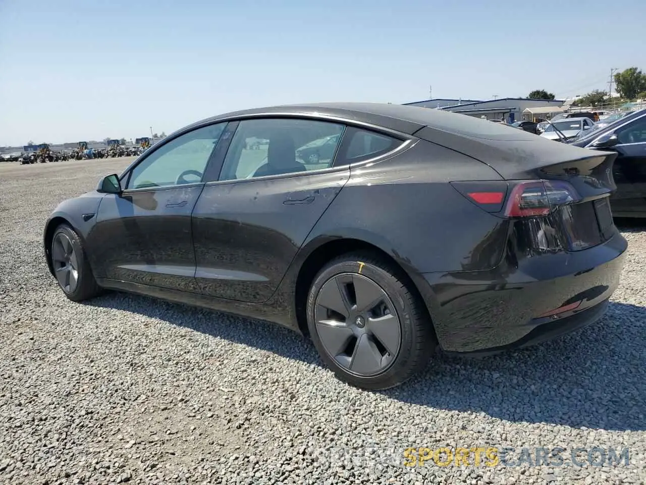 2 Photograph of a damaged car 5YJ3E1EB0MF069227 TESLA MODEL 3 2021