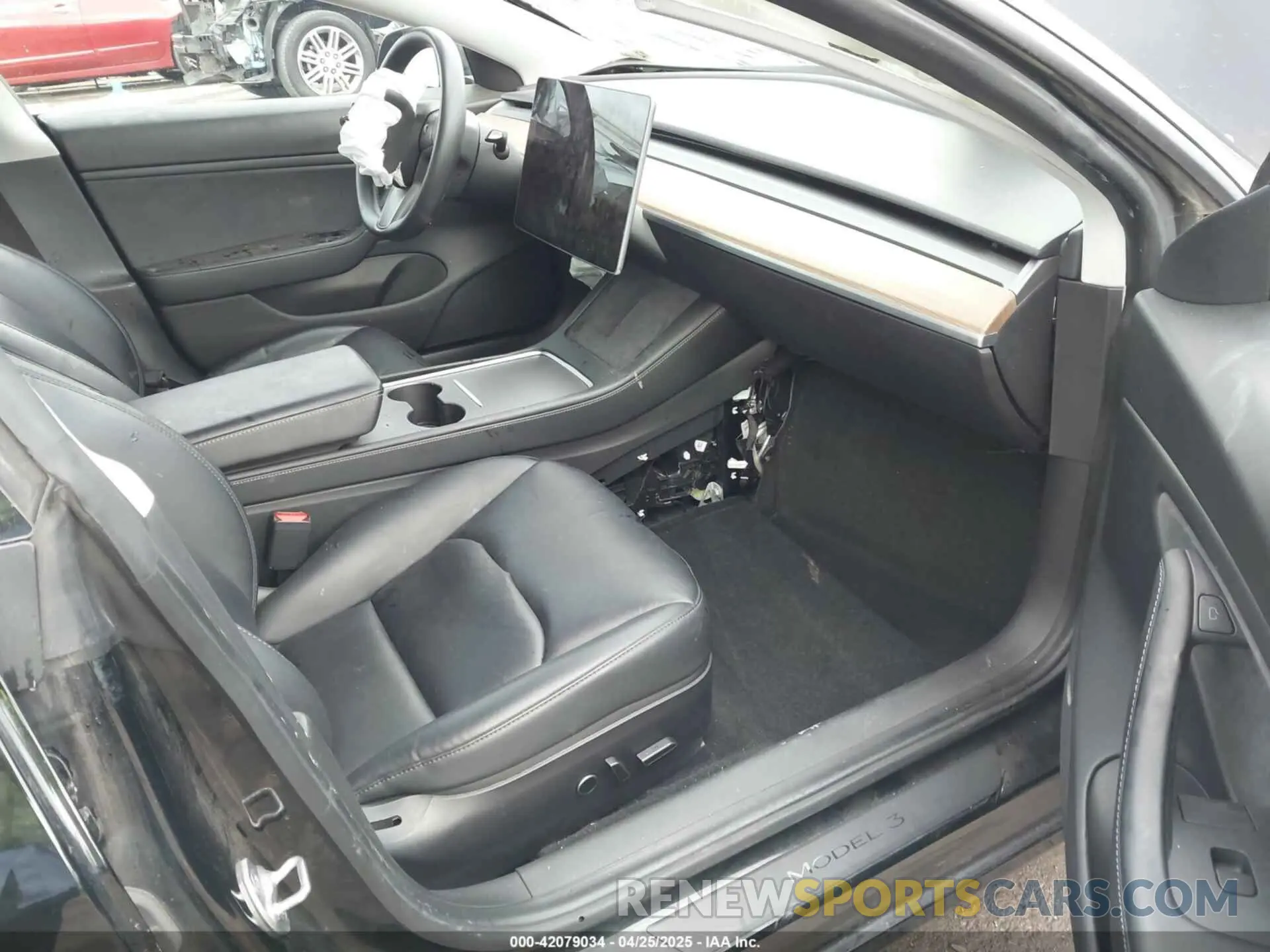 5 Фотография поврежденного автомобиля 5YJ3E1EB0MF855531 TESLA MODEL 3 2021