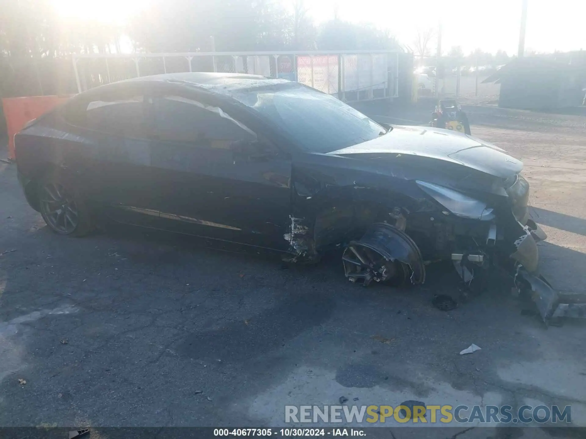 1 Photograph of a damaged car 5YJ3E1EB0MF858428 TESLA MODEL 3 2021