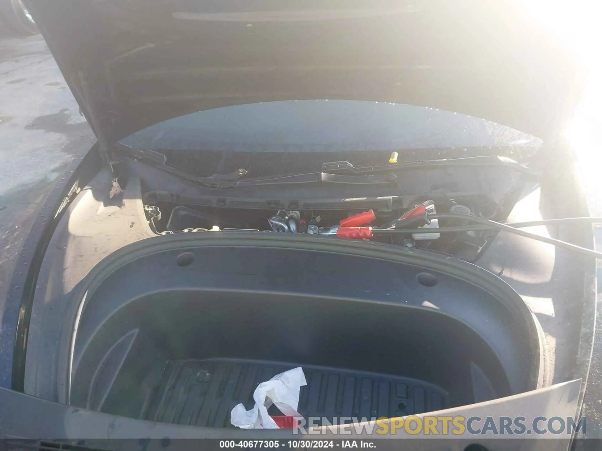 10 Photograph of a damaged car 5YJ3E1EB0MF858428 TESLA MODEL 3 2021