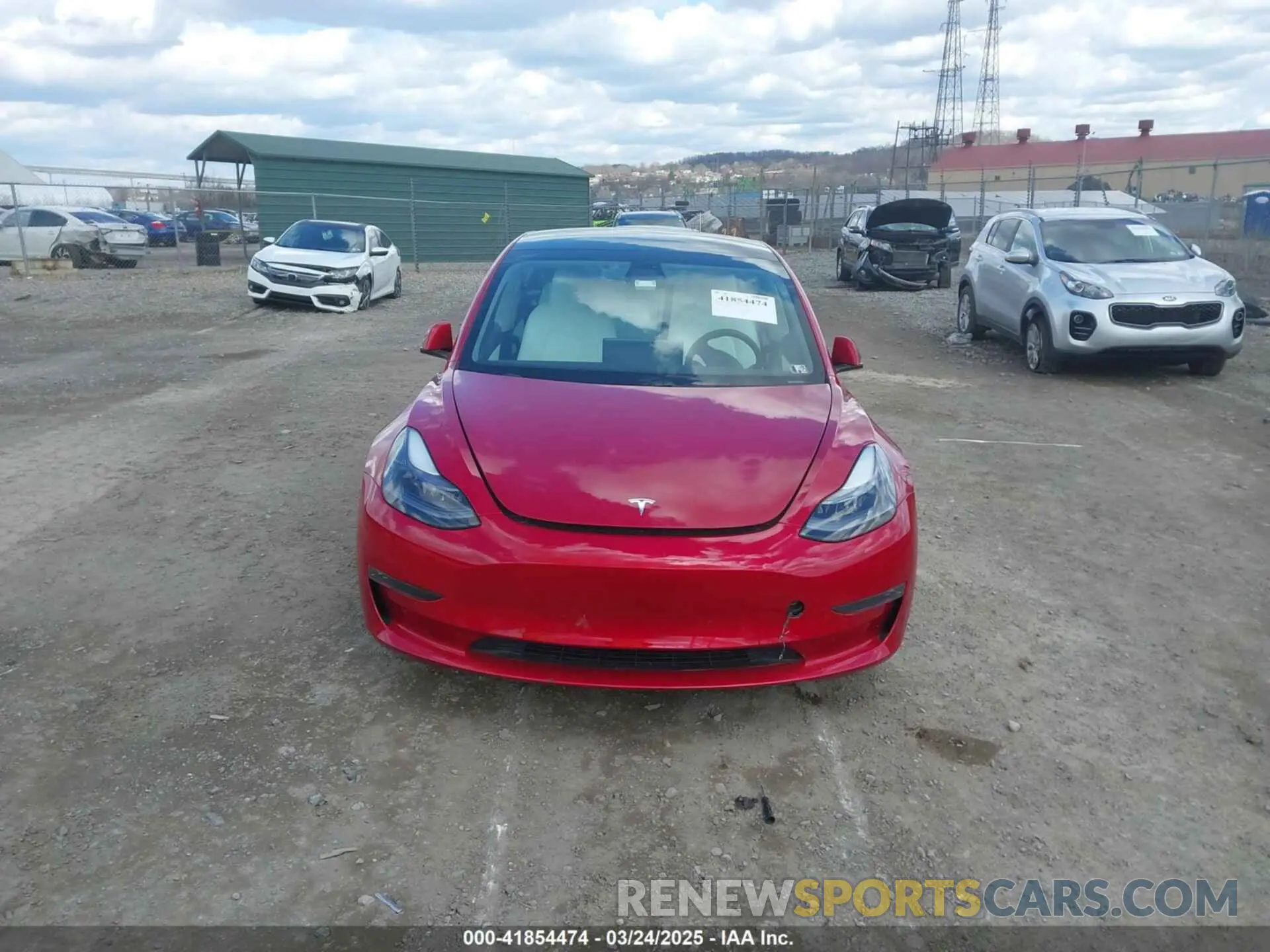 11 Фотография поврежденного автомобиля 5YJ3E1EB0MF902833 TESLA MODEL 3 2021