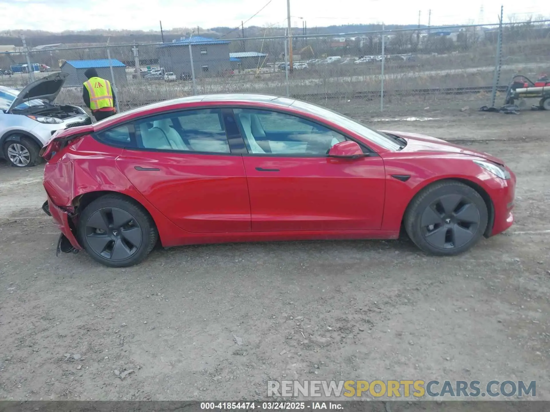 12 Фотография поврежденного автомобиля 5YJ3E1EB0MF902833 TESLA MODEL 3 2021