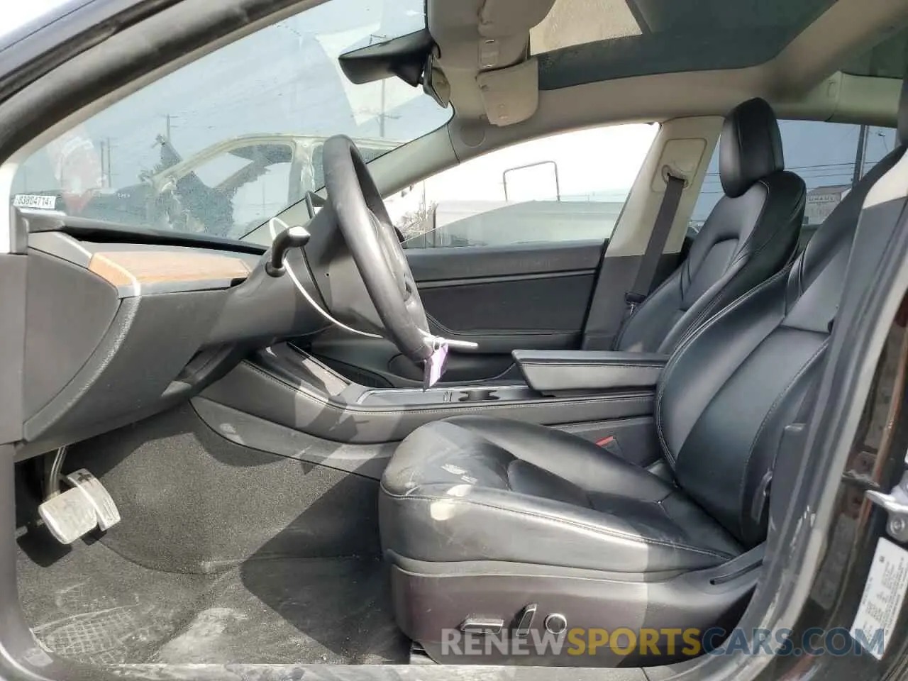 7 Photograph of a damaged car 5YJ3E1EB0MF936559 TESLA MODEL 3 2021