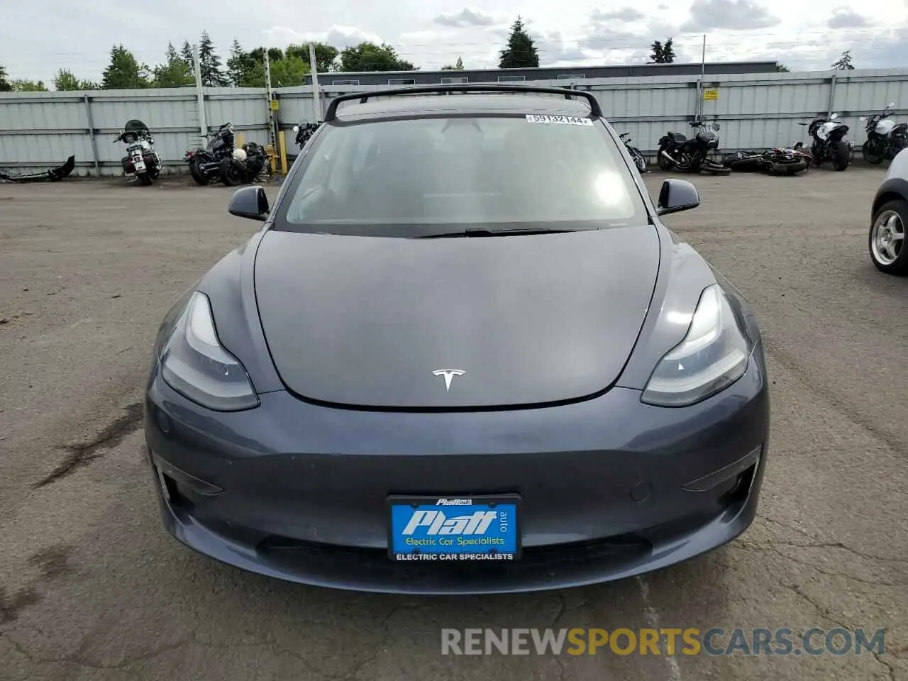 5 Фотография поврежденного автомобиля 5YJ3E1EB0MF936660 TESLA MODEL 3 2021