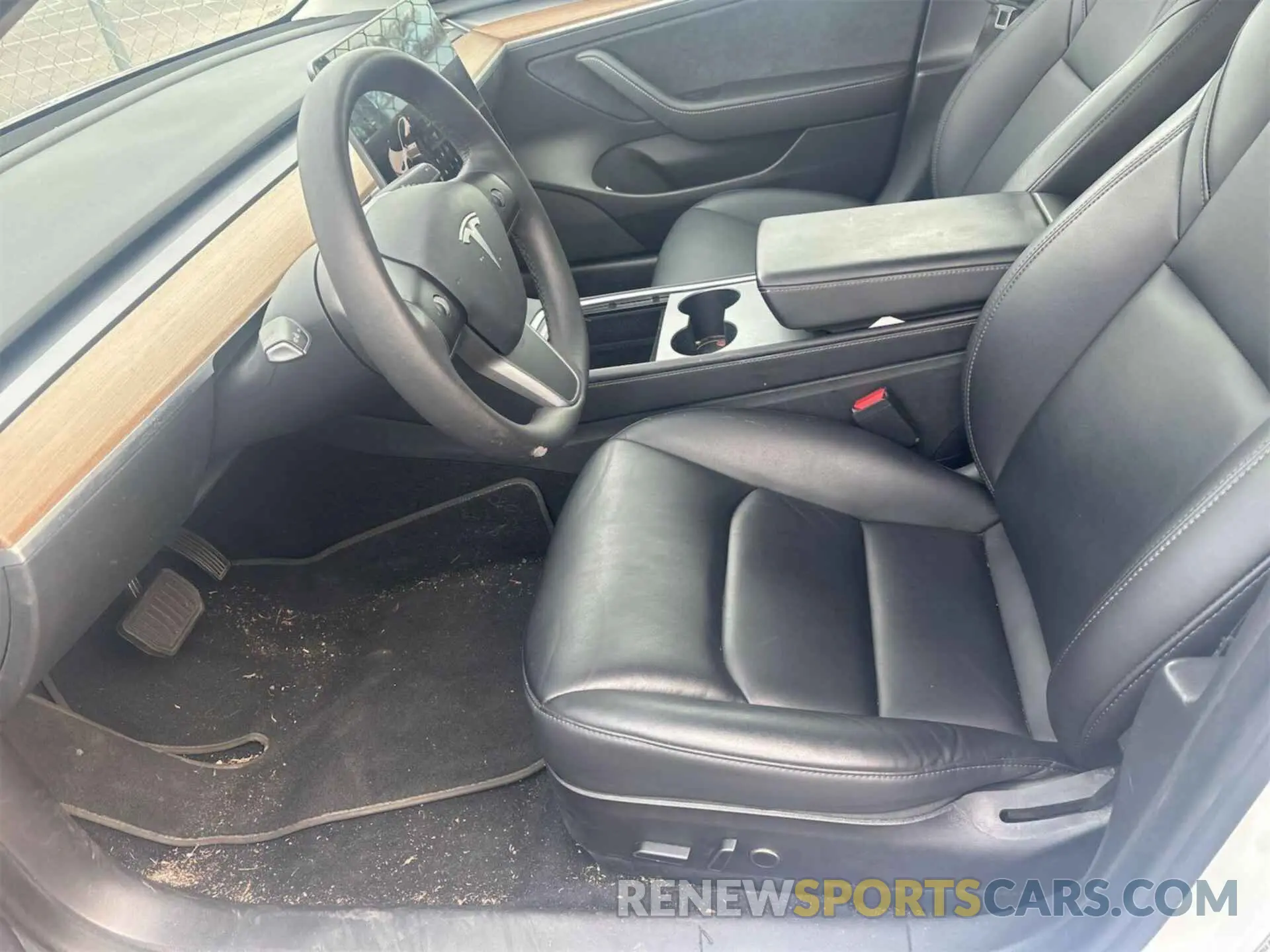 6 Фотография поврежденного автомобиля 5YJ3E1EB0MF961736 TESLA MODEL 3 2021