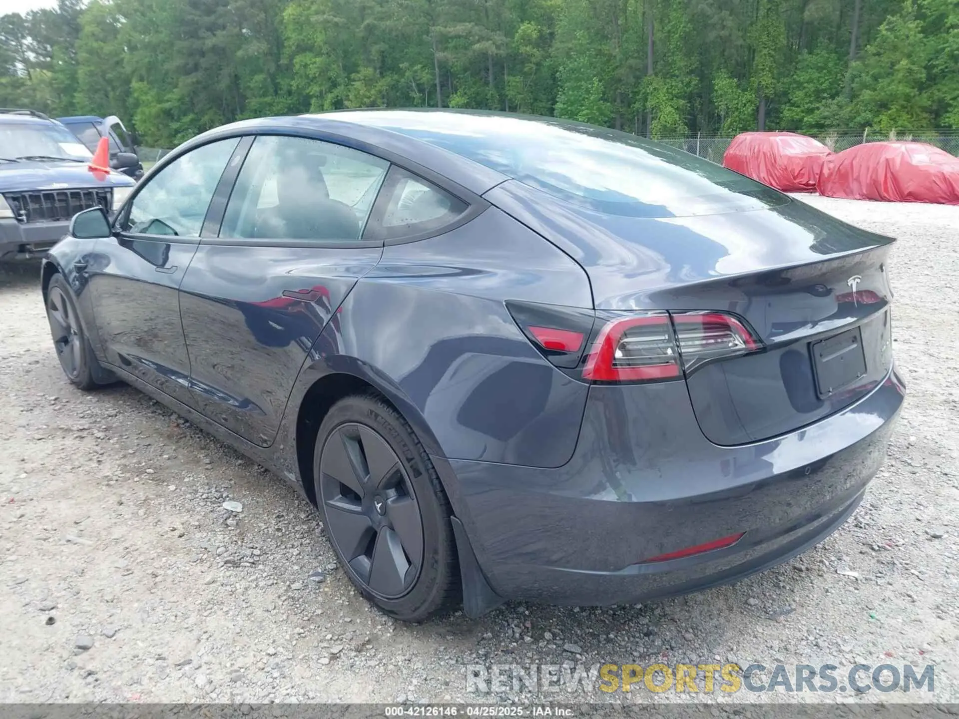 3 Фотография поврежденного автомобиля 5YJ3E1EB0MF979654 TESLA MODEL 3 2021