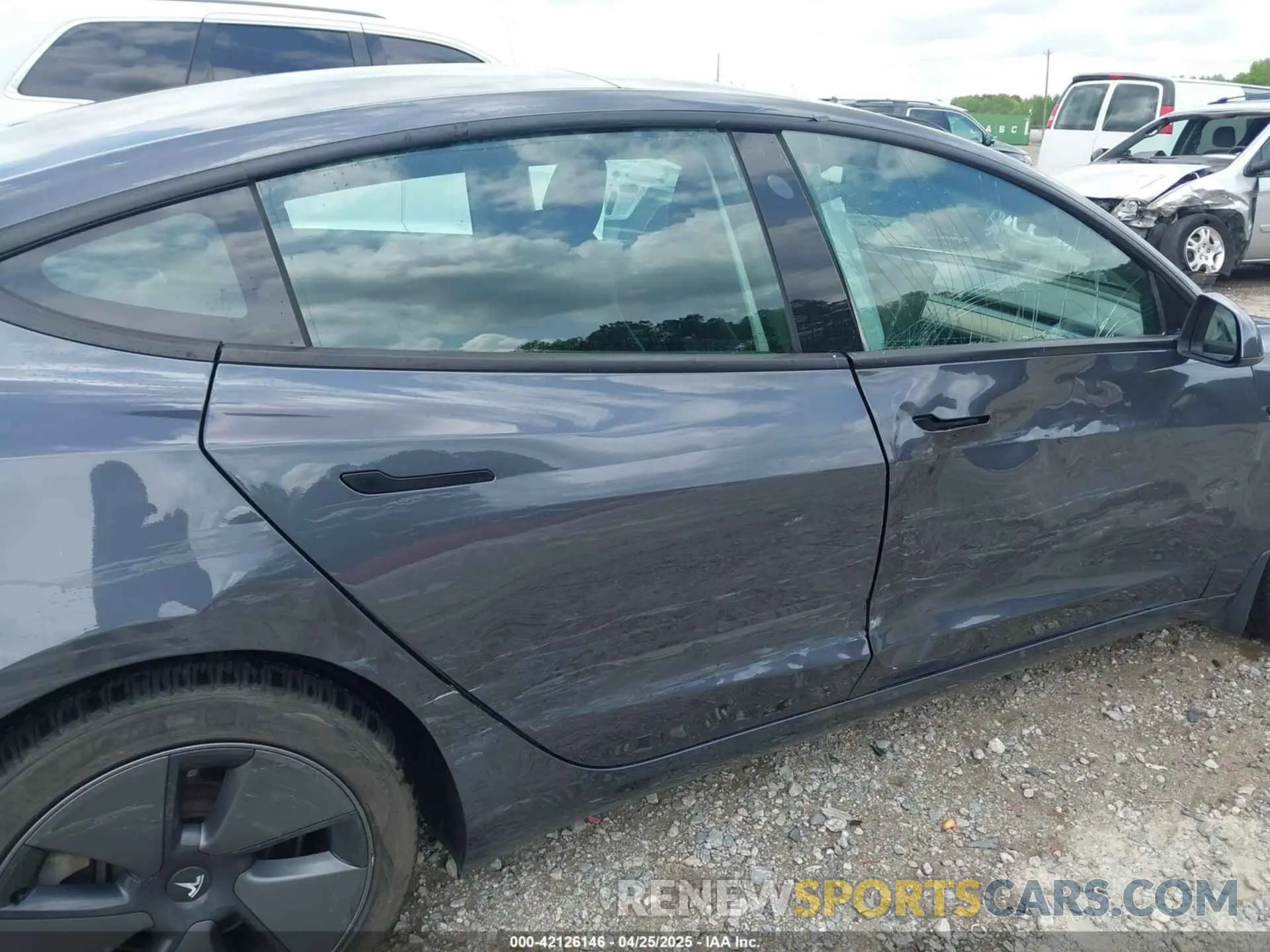 6 Фотография поврежденного автомобиля 5YJ3E1EB0MF979654 TESLA MODEL 3 2021