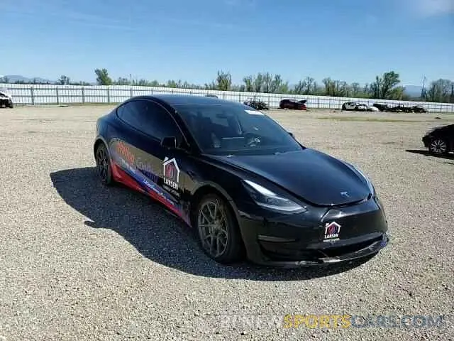 11 Photograph of a damaged car 5YJ3E1EB1MF002068 TESLA MODEL 3 2021